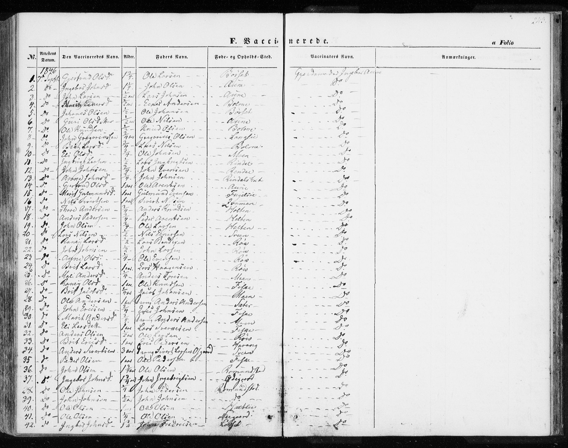 Ministerialprotokoller, klokkerbøker og fødselsregistre - Møre og Romsdal, SAT/A-1454/595/L1043: Parish register (official) no. 595A05, 1843-1851, p. 243