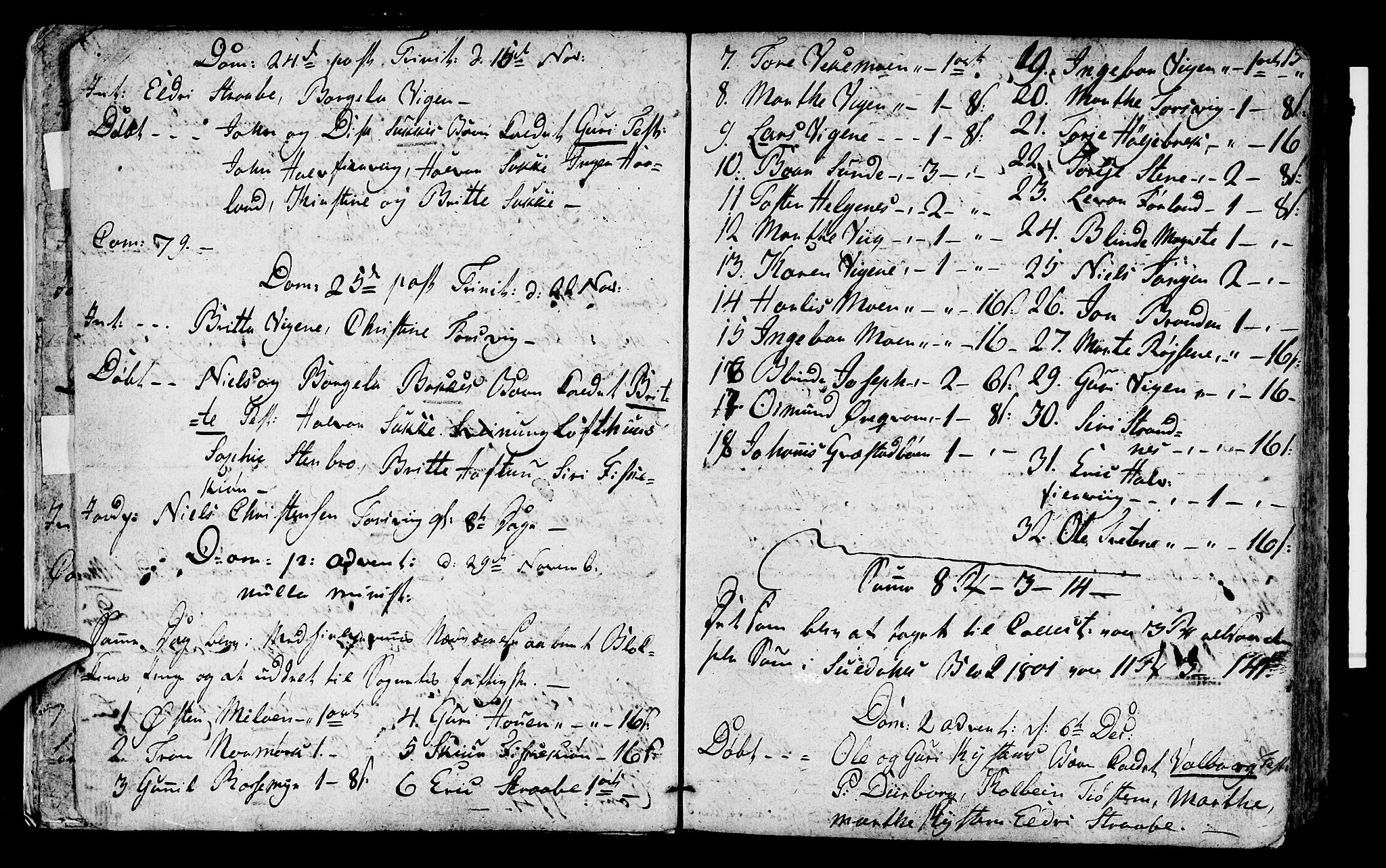 Suldal sokneprestkontor, AV/SAST-A-101845/01/IV/L0004: Parish register (official) no. A 4, 1800-1816, p. 15