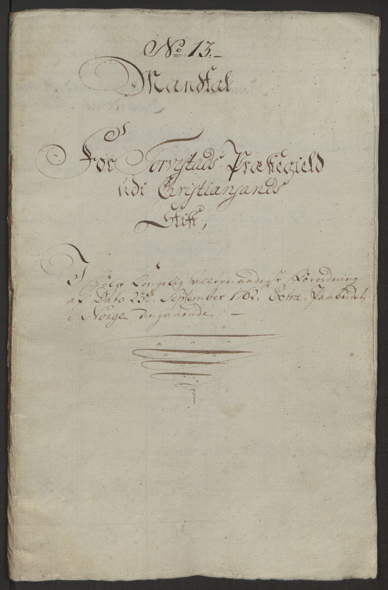 Rentekammeret inntil 1814, Reviderte regnskaper, Hovedkasseregnskaper, RA/EA-4065/Rf/L0072b: Ekstraskatteregnskap, 1762, p. 648