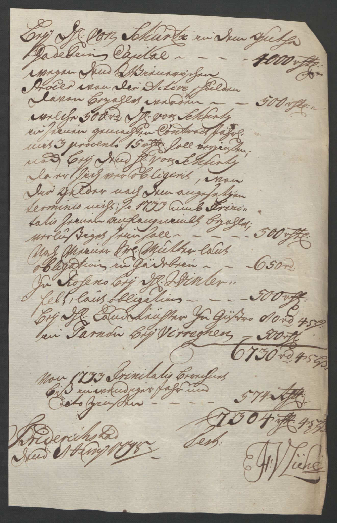 Forsvaret, Generalauditøren, AV/RA-RAFA-1772/F/Fj/Fja/L0021: --, 1733-1817, p. 491