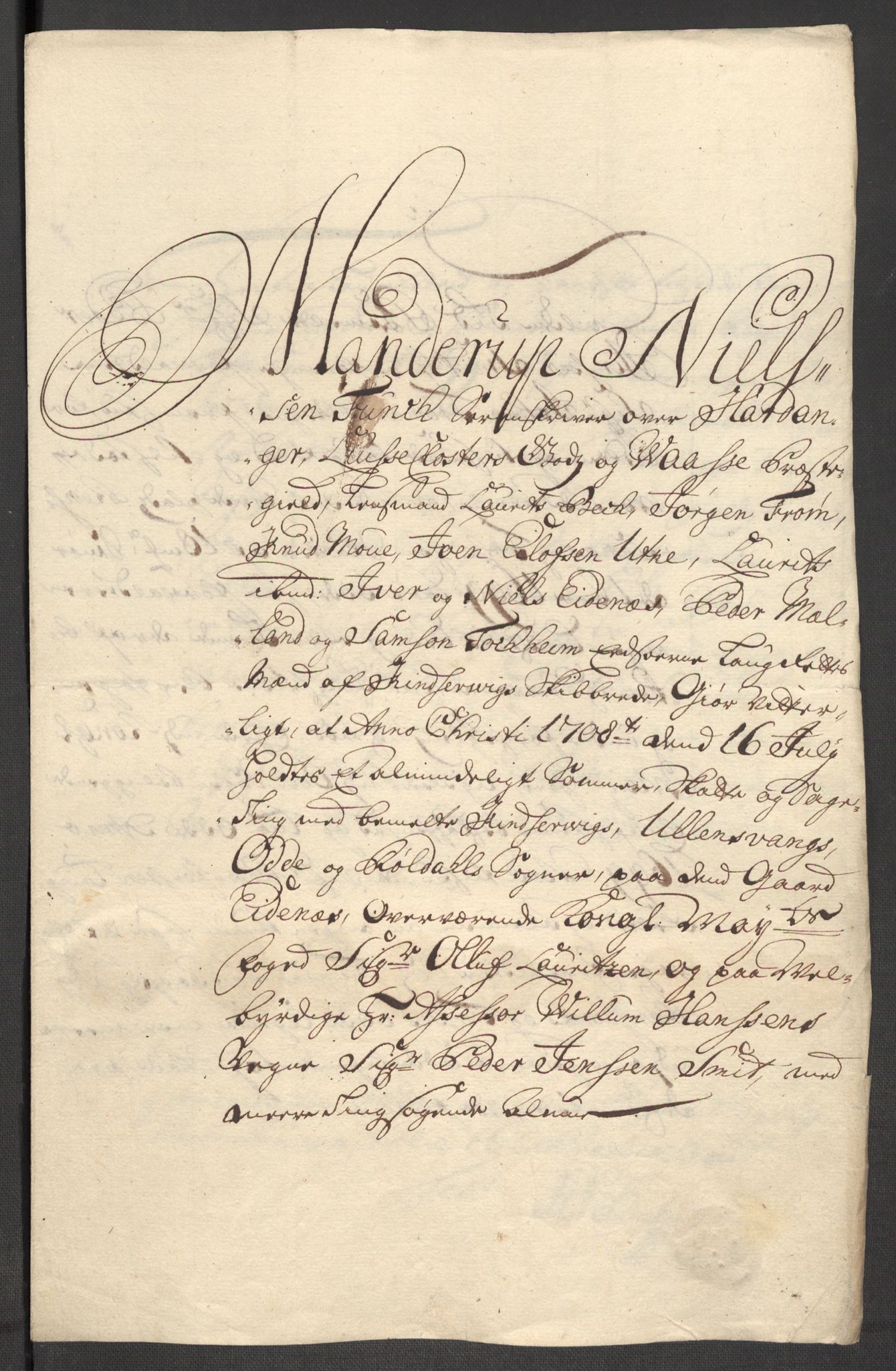 Rentekammeret inntil 1814, Reviderte regnskaper, Fogderegnskap, AV/RA-EA-4092/R48/L2978: Fogderegnskap Sunnhordland og Hardanger, 1699, p. 602