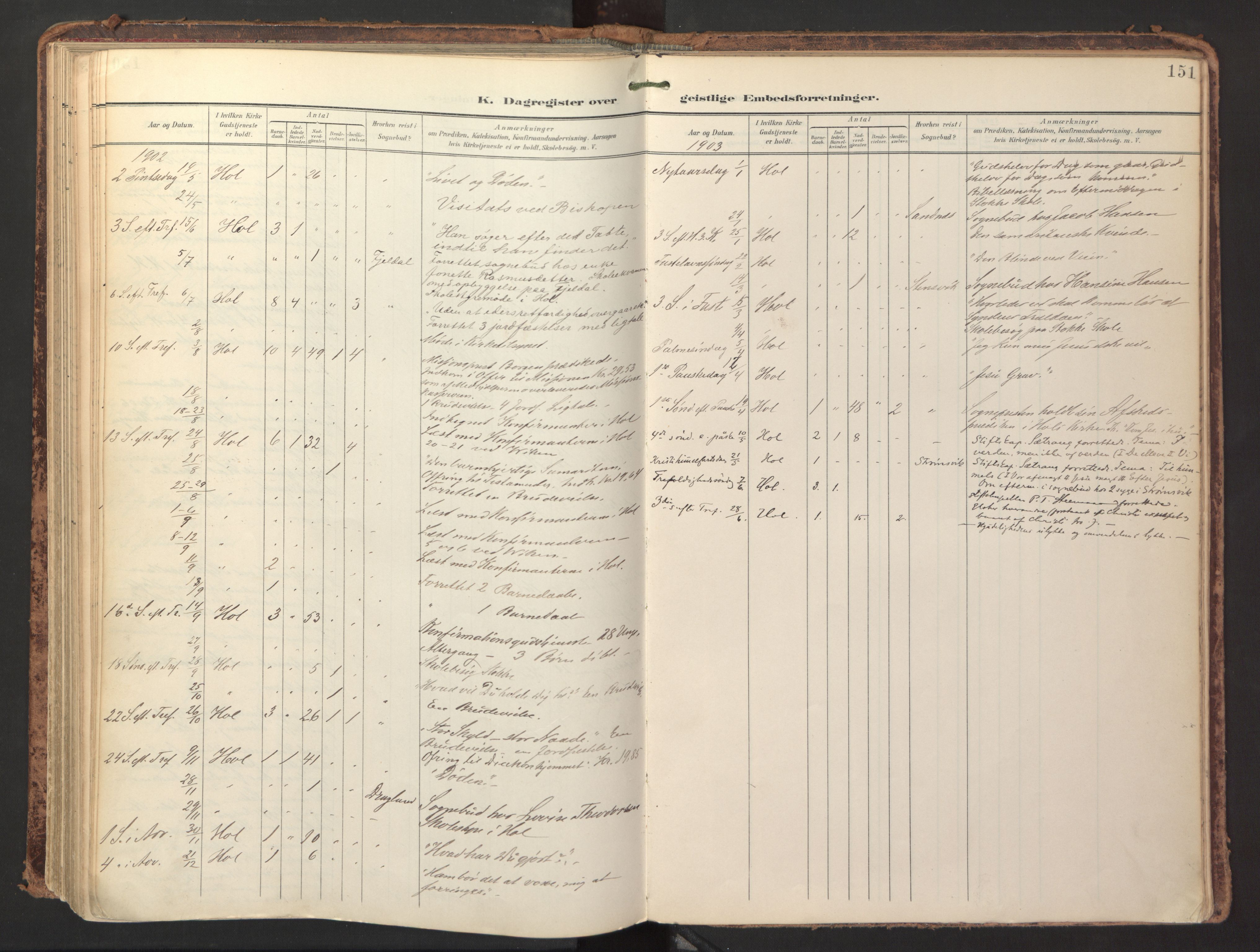 Ministerialprotokoller, klokkerbøker og fødselsregistre - Nordland, AV/SAT-A-1459/865/L0926: Parish register (official) no. 865A04, 1897-1912, p. 151