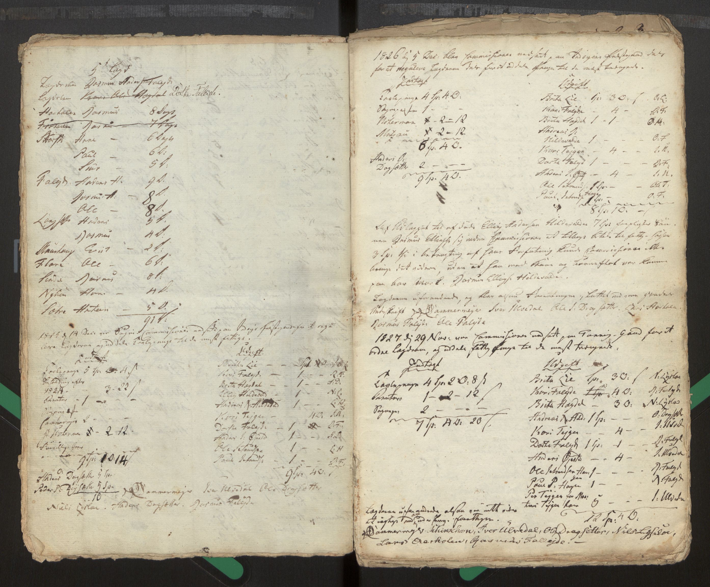 Innvik sokneprestembete, AV/SAB-A-80501/J/Jc/L0001: Forhandlingsprotokoll Innvik fattigkommisjon, 1794-1844