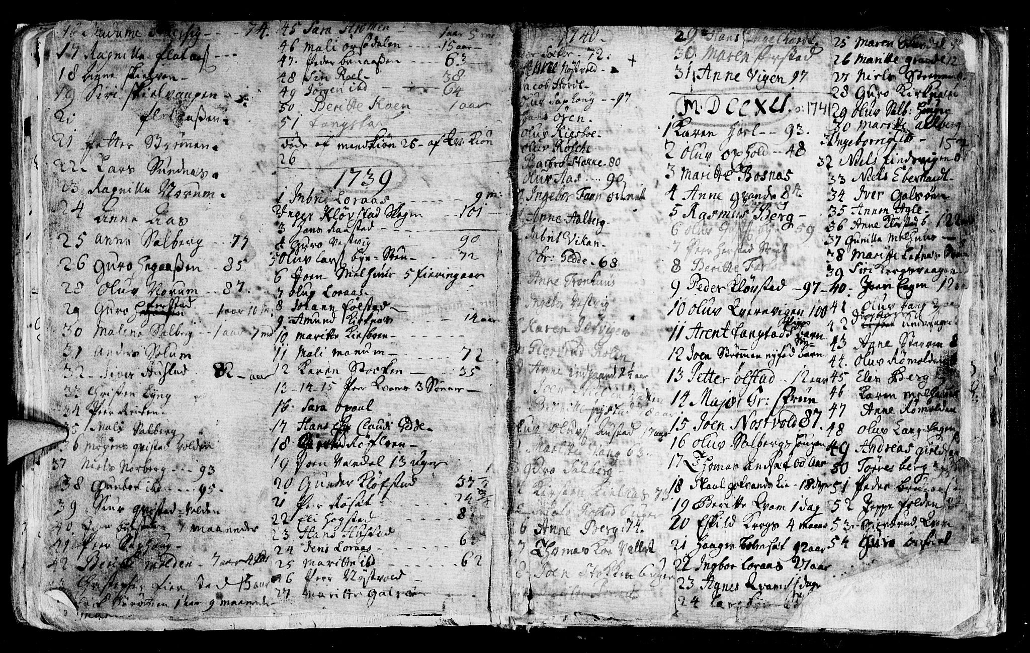 Ministerialprotokoller, klokkerbøker og fødselsregistre - Nord-Trøndelag, SAT/A-1458/730/L0272: Parish register (official) no. 730A01, 1733-1764, p. 157