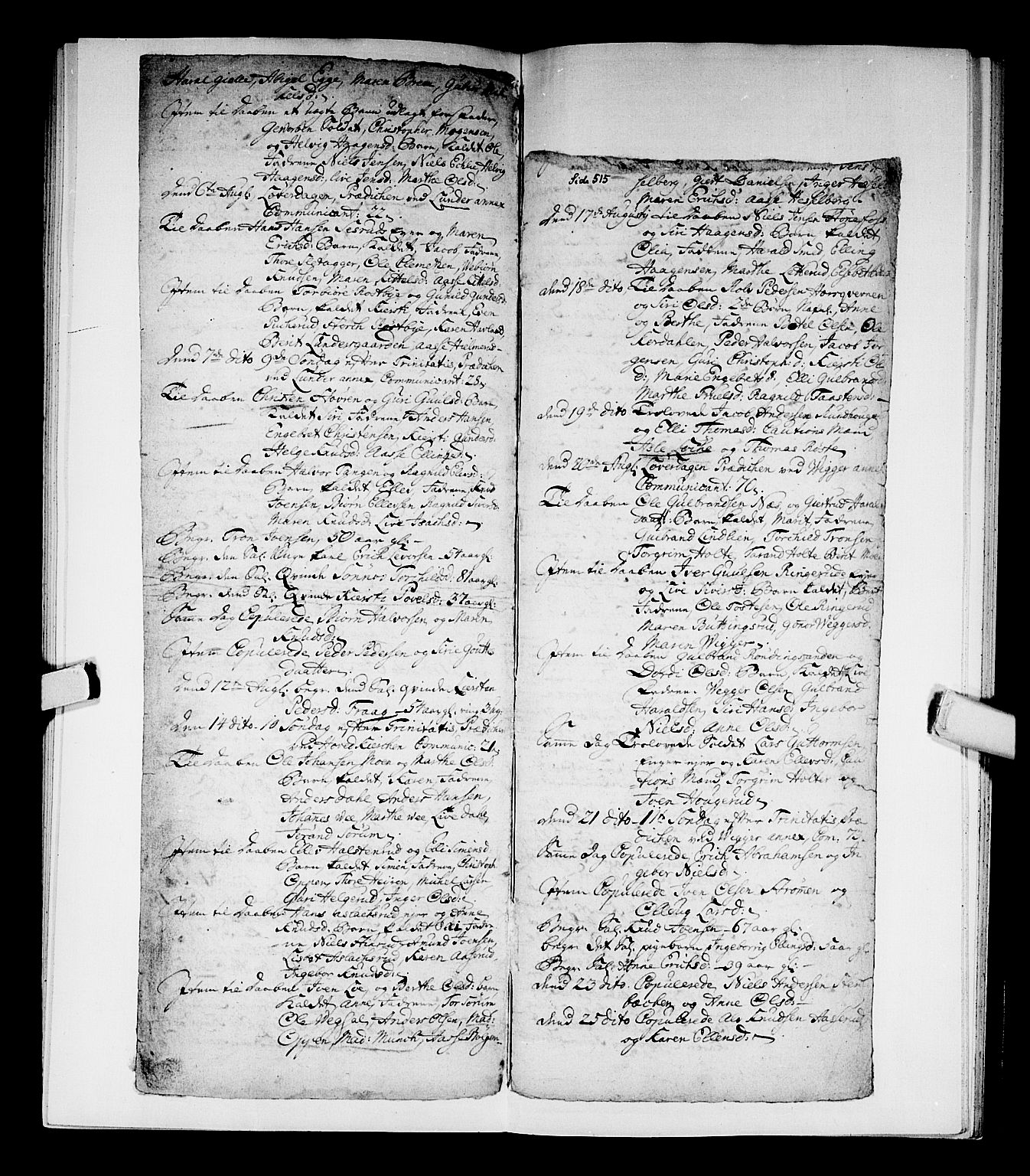 Norderhov kirkebøker, AV/SAKO-A-237/F/Fa/L0002b: Parish register (official) no. 2B, 1726-1739, p. 514-515