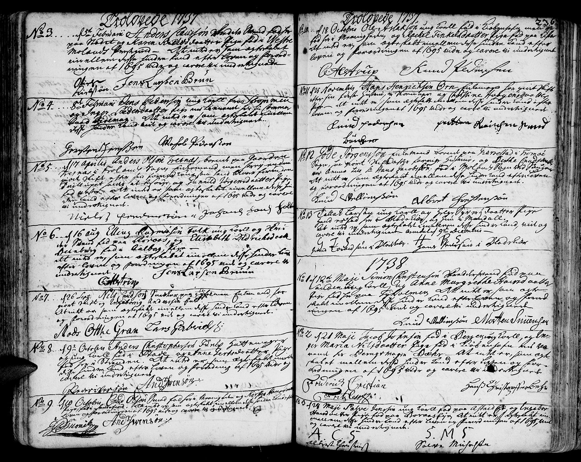 Arendal sokneprestkontor, Trefoldighet, SAK/1111-0040/F/Fa/L0001: Parish register (official) no. A 1, 1703-1815, p. 276