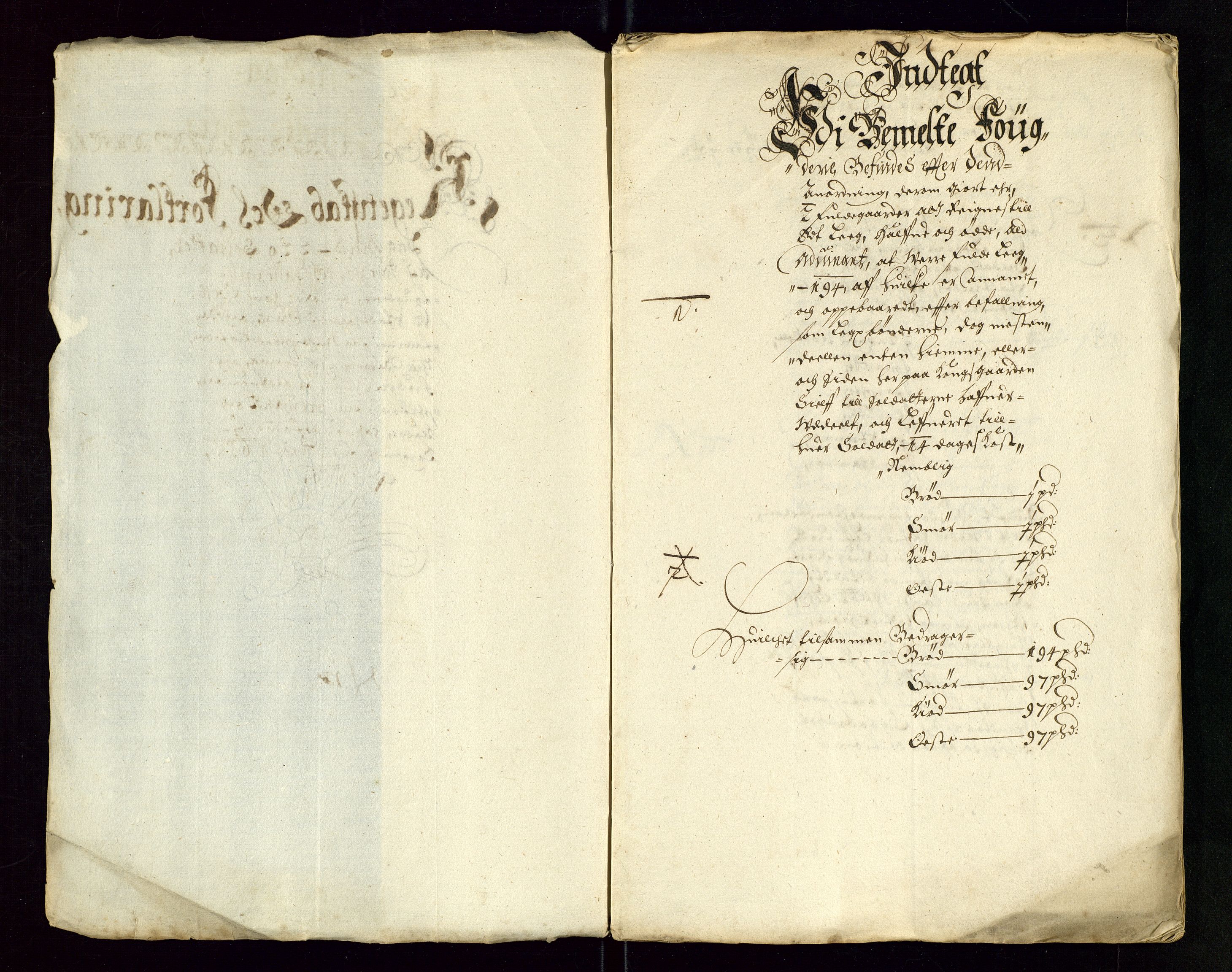 Stavanger len, AV/SAST-A-101870/Ob/L0027: Diverse, 1657-1660, p. 208