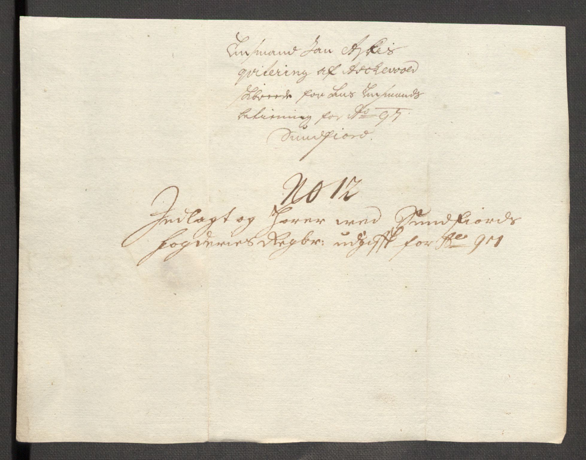 Rentekammeret inntil 1814, Reviderte regnskaper, Fogderegnskap, AV/RA-EA-4092/R53/L3423: Fogderegnskap Sunn- og Nordfjord, 1697-1698, p. 175