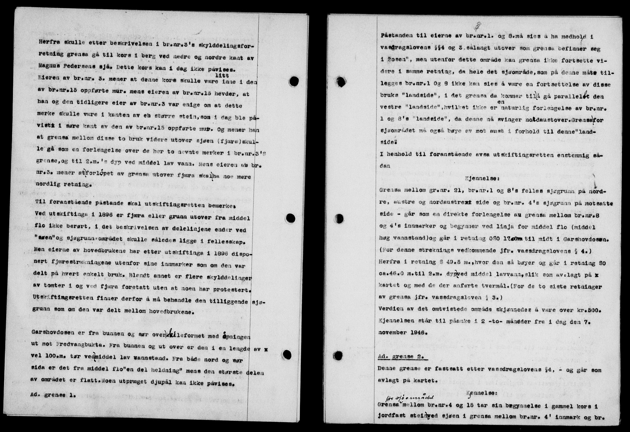 Lofoten sorenskriveri, SAT/A-0017/1/2/2C/L0016a: Mortgage book no. 16a, 1947-1947, Diary no: : 658/1947