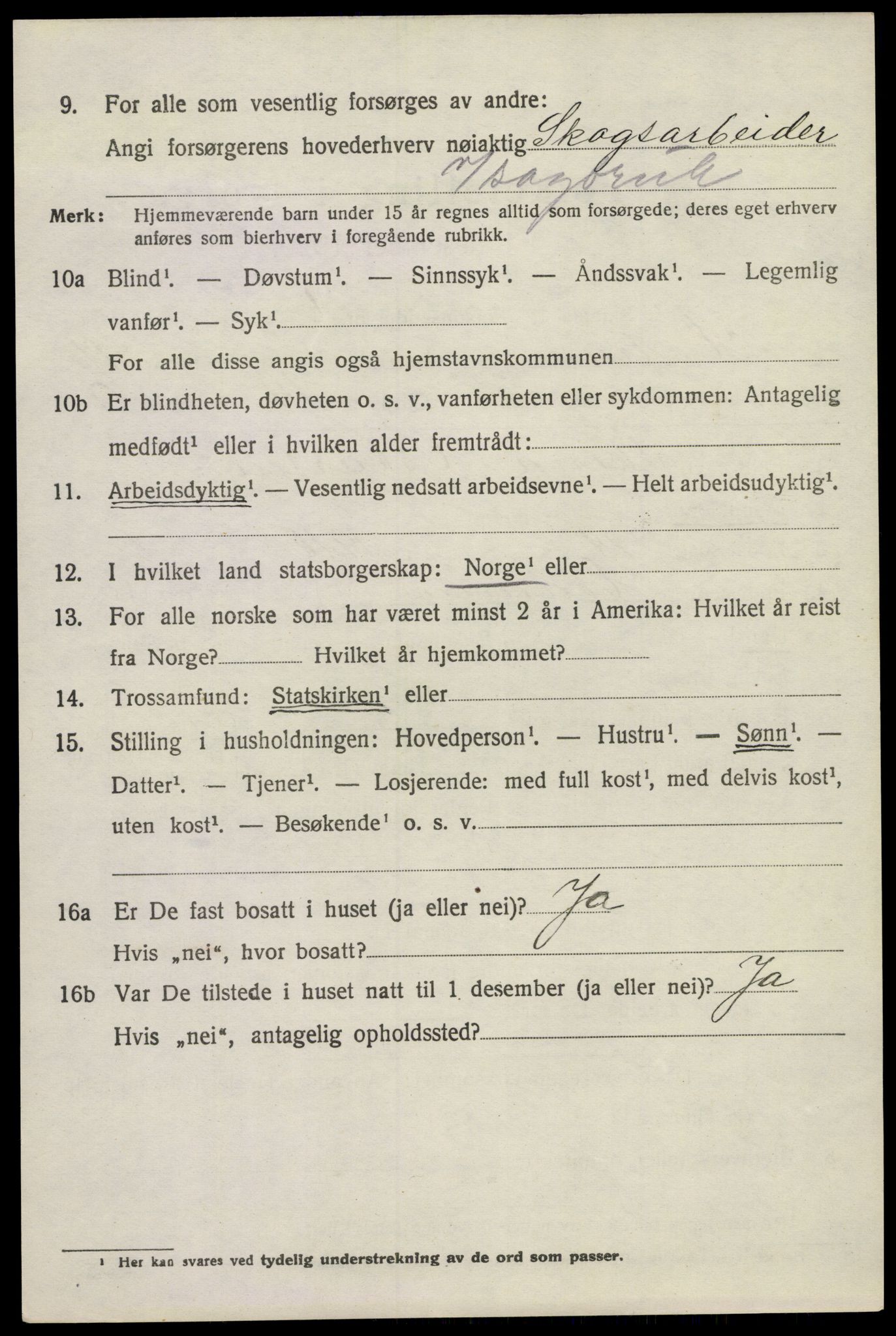 SAKO, 1920 census for Hedrum, 1920, p. 7932