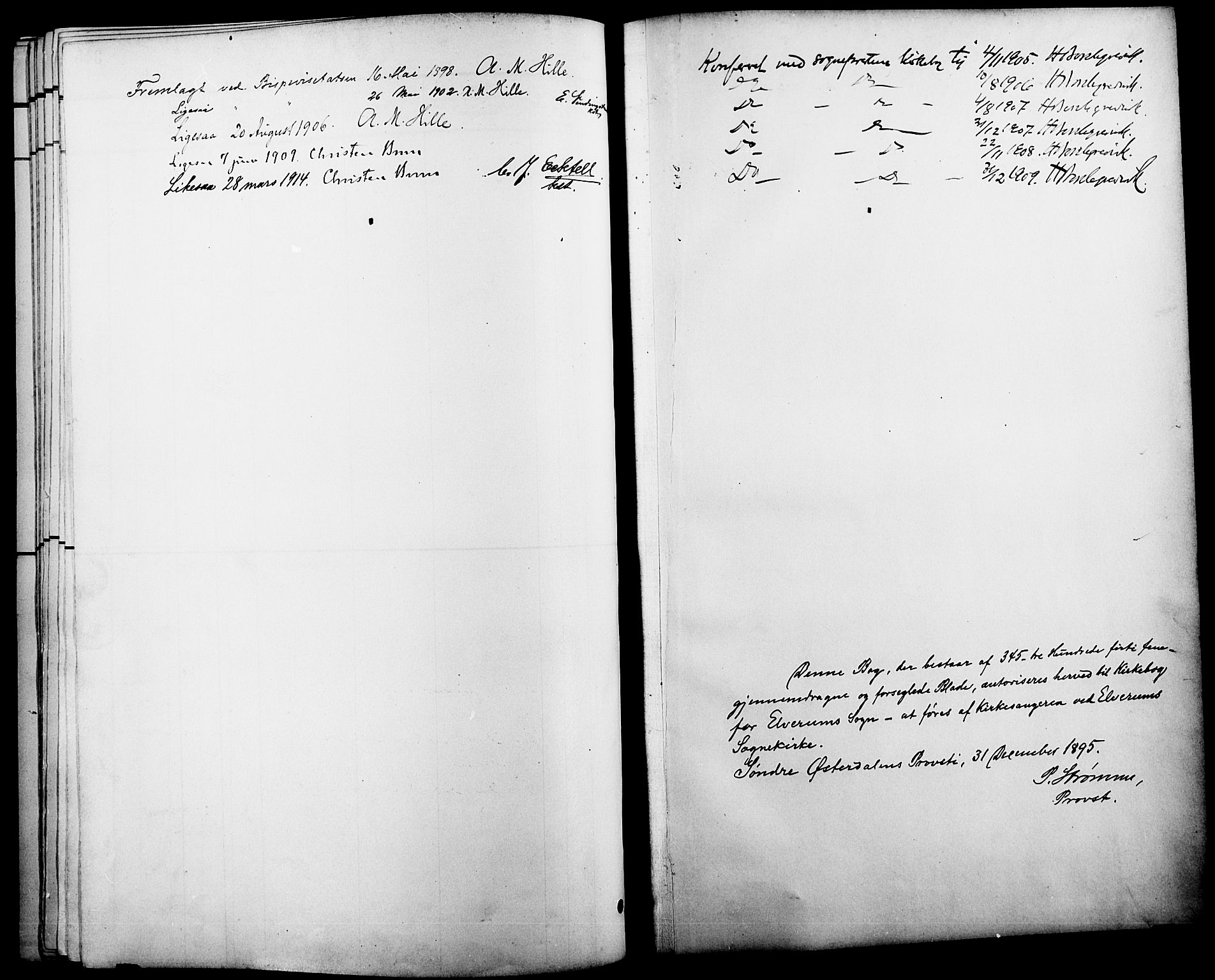 Elverum prestekontor, SAH/PREST-044/H/Ha/Hab/L0005: Parish register (copy) no. 5, 1896-1915