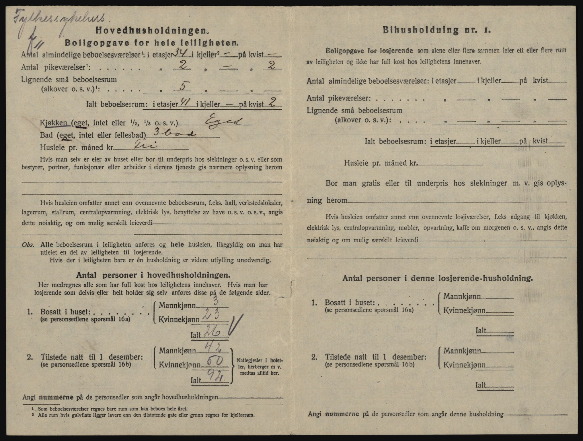 SATØ, 1920 census for Tromsø, 1920, p. 4414