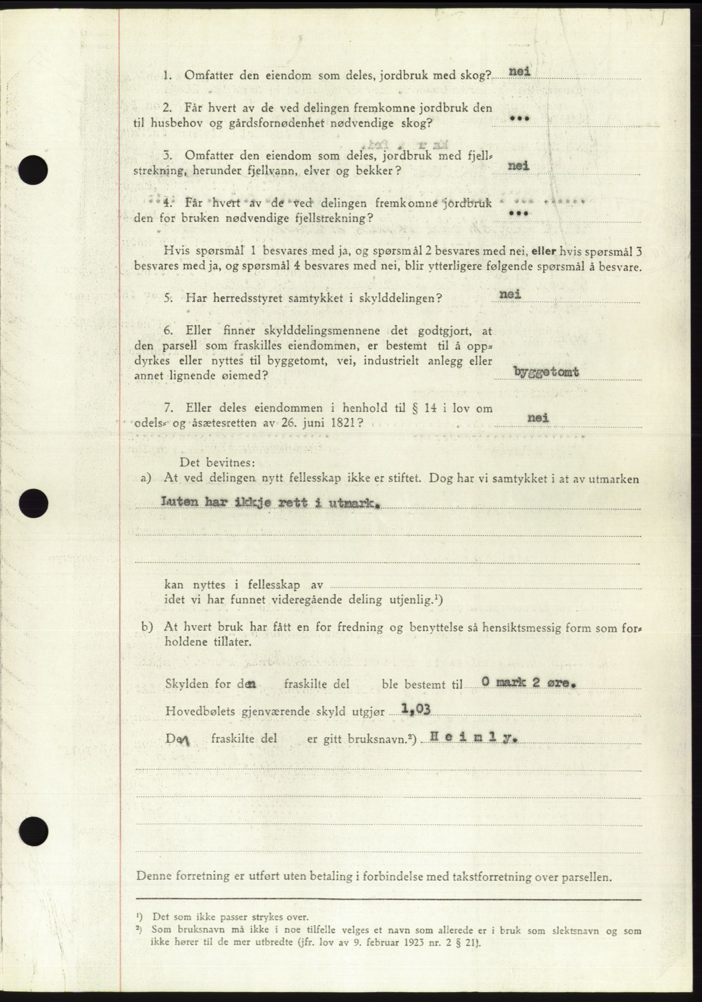 Søre Sunnmøre sorenskriveri, AV/SAT-A-4122/1/2/2C/L0102: Mortgage book no. 28A, 1955-1956, Diary no: : 3191/1955