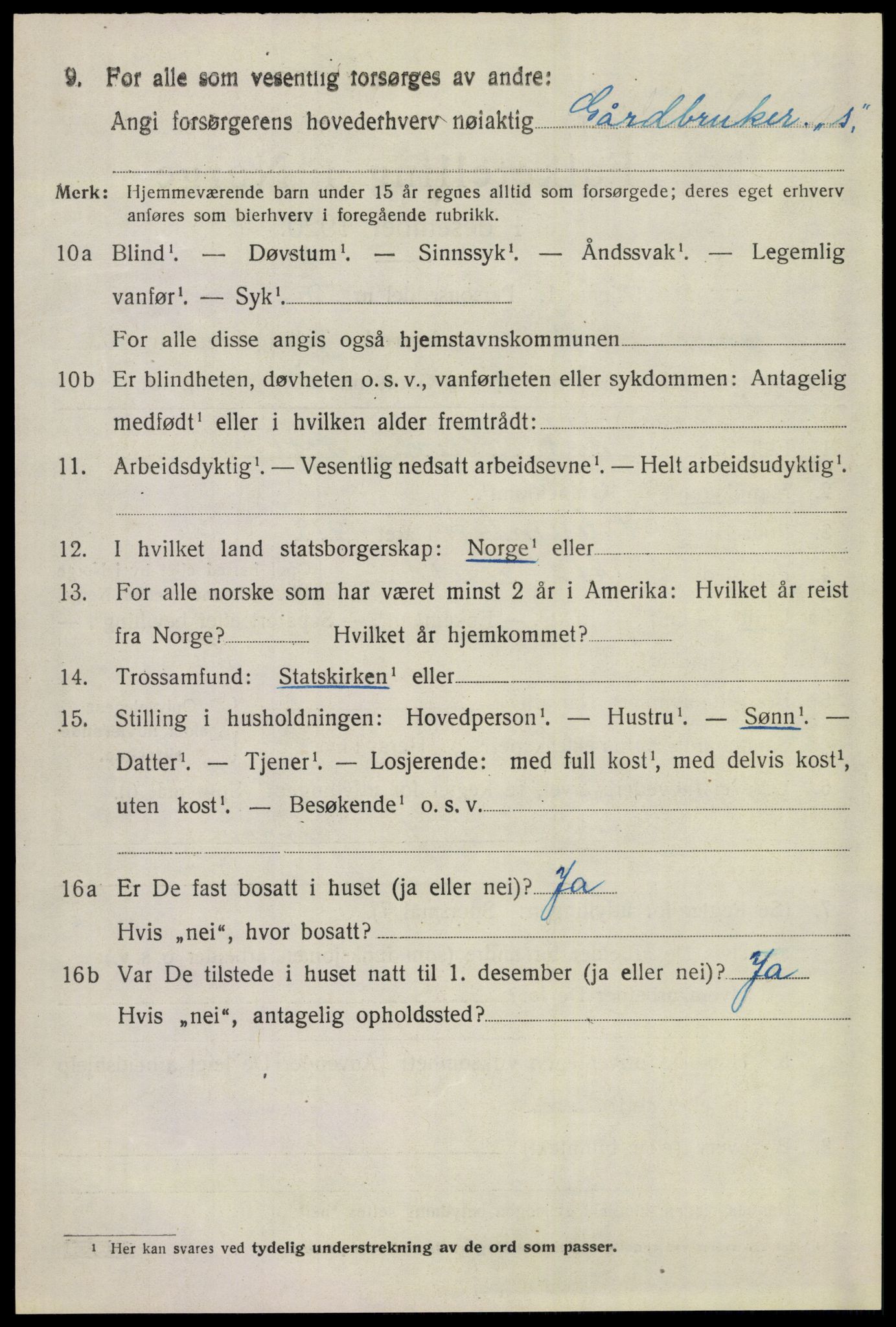 SAKO, 1920 census for Ål, 1920, p. 5955