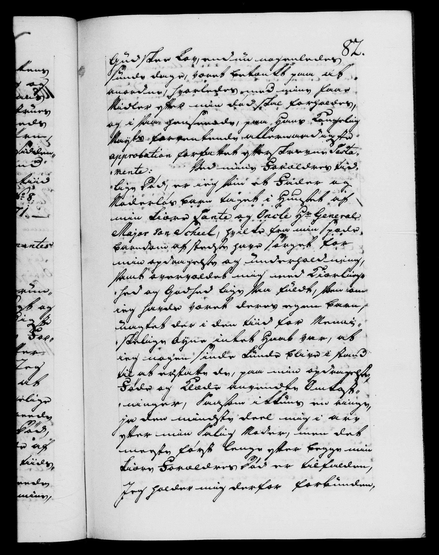Danske Kanselli 1572-1799, RA/EA-3023/F/Fc/Fca/Fcaa/L0045: Norske registre "Norske eller 3. dept.s åpne brev, 1771-1773, p. 82a