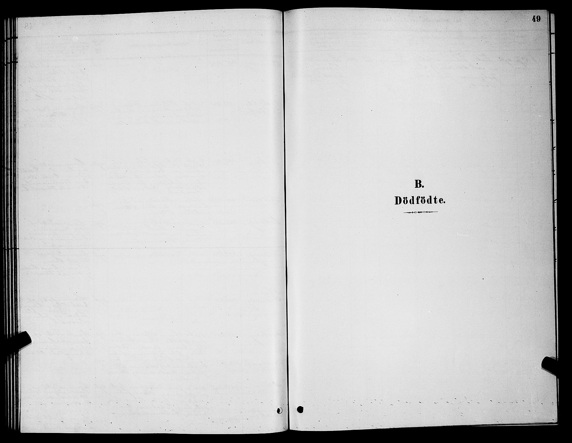 Vardø sokneprestkontor, SATØ/S-1332/H/Hb/L0006klokker: Parish register (copy) no. 6, 1879-1887, p. 49