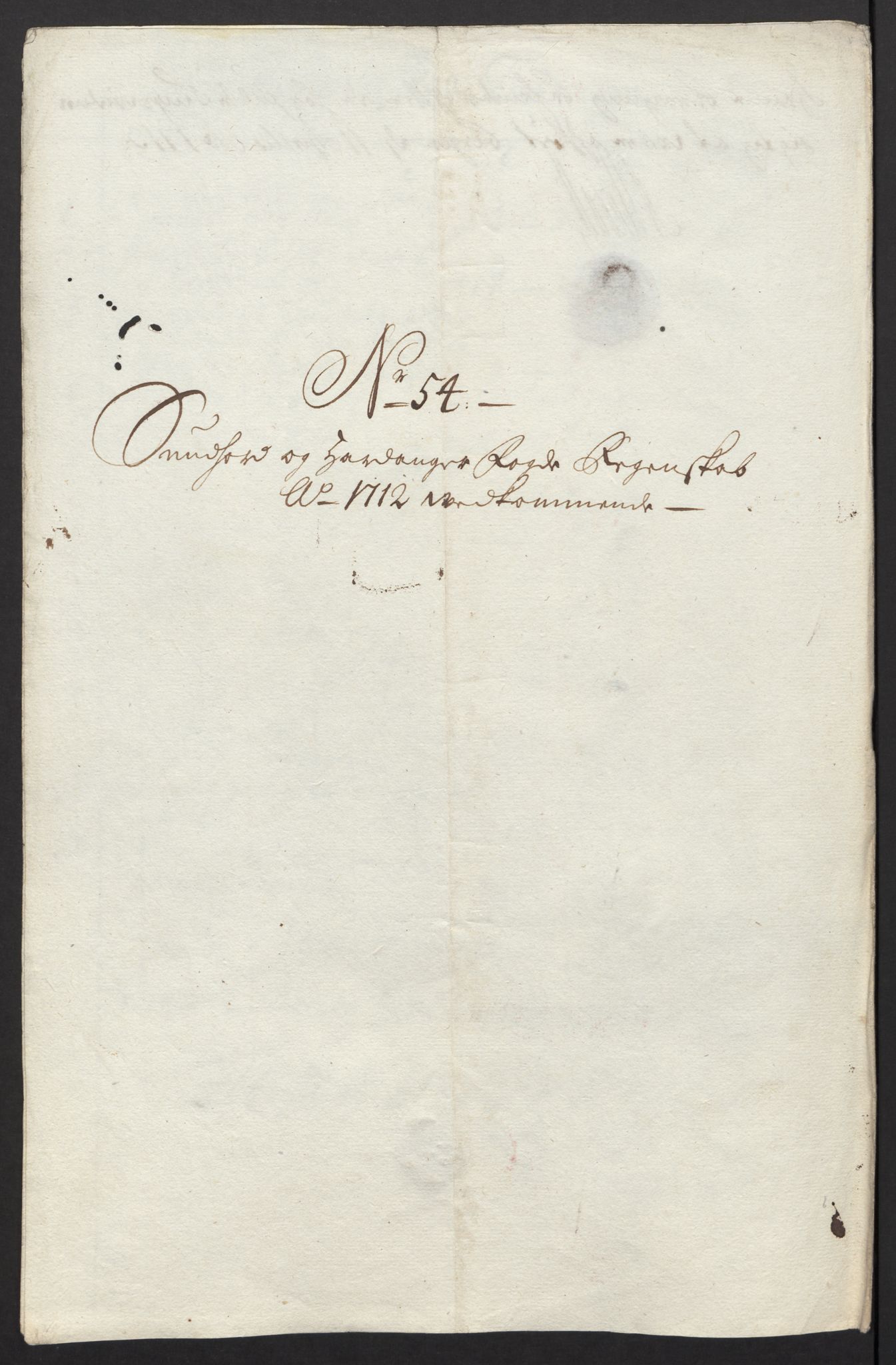 Rentekammeret inntil 1814, Reviderte regnskaper, Fogderegnskap, RA/EA-4092/R48/L2988: Fogderegnskap Sunnhordland og Hardanger, 1712, p. 343