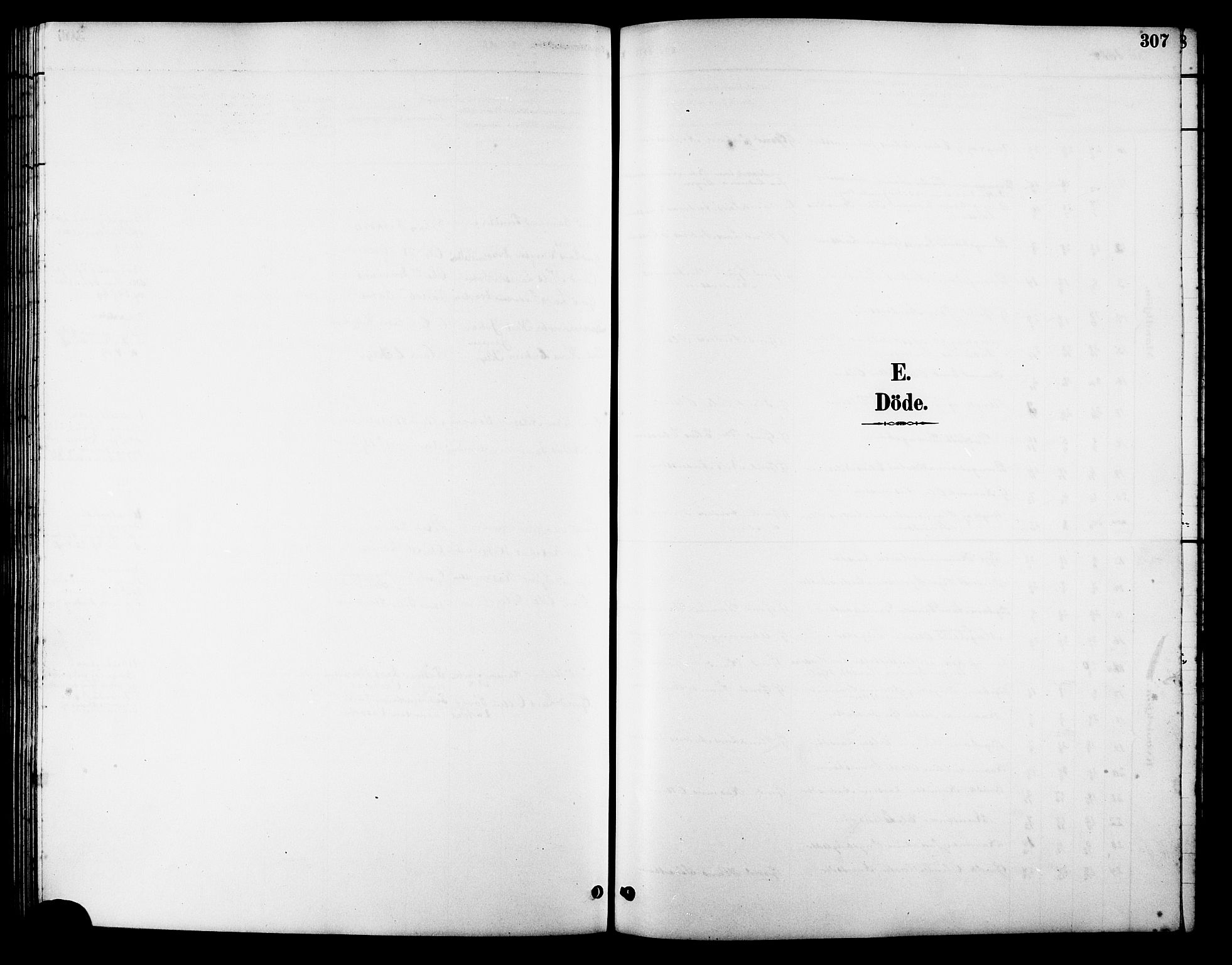 Ministerialprotokoller, klokkerbøker og fødselsregistre - Møre og Romsdal, SAT/A-1454/511/L0158: Parish register (copy) no. 511C04, 1884-1903, p. 307
