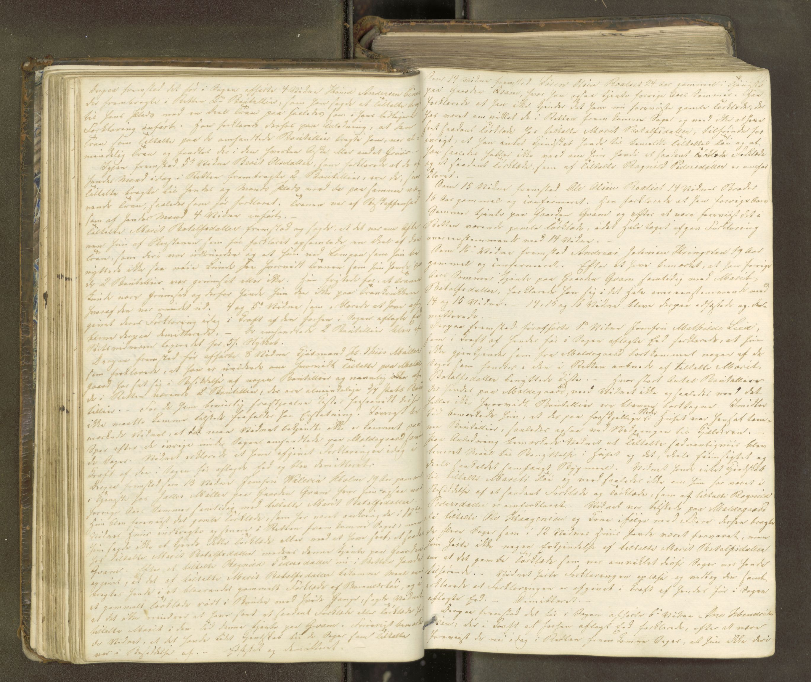 Molde byfogd, AV/SAT-A-0025/1/1A/L0009: Justisprotokoll, 1858-1863, p. 42b-43a