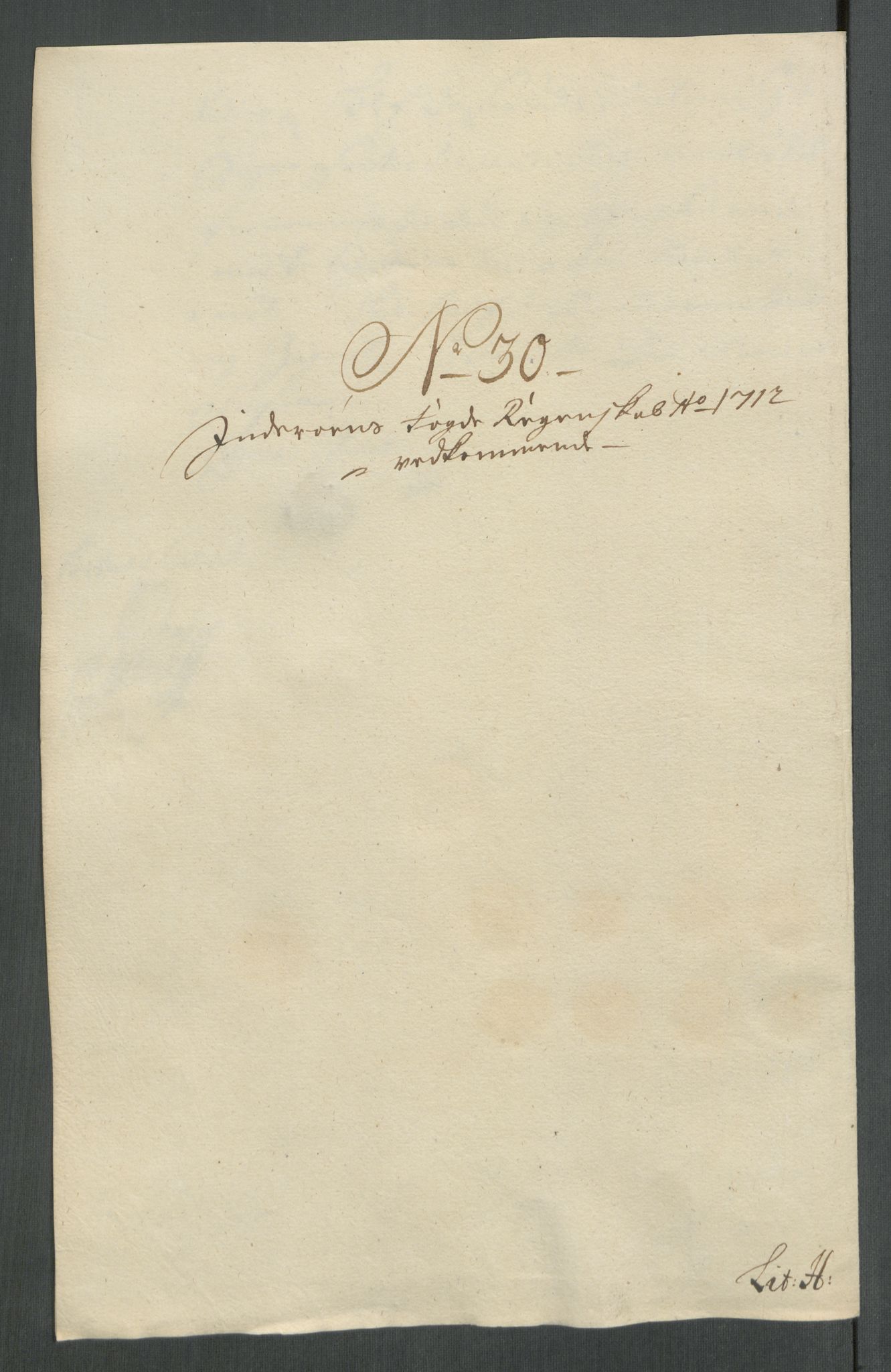 Rentekammeret inntil 1814, Reviderte regnskaper, Fogderegnskap, RA/EA-4092/R63/L4320: Fogderegnskap Inderøy, 1712, p. 250