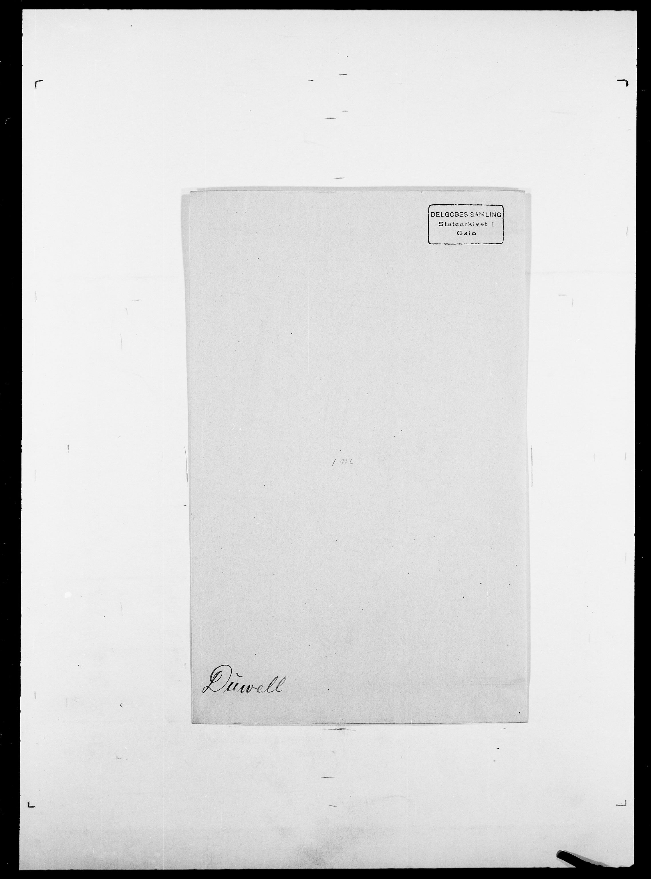 Delgobe, Charles Antoine - samling, AV/SAO-PAO-0038/D/Da/L0009: Dahl - v. Düren, p. 872