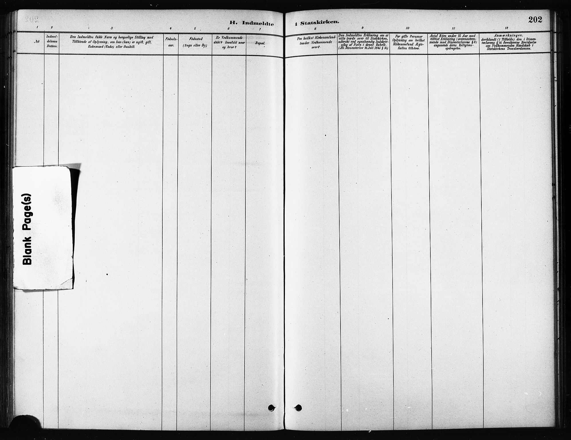 Karlsøy sokneprestembete, AV/SATØ-S-1299/H/Ha/Haa/L0011kirke: Parish register (official) no. 11, 1879-1892, p. 202