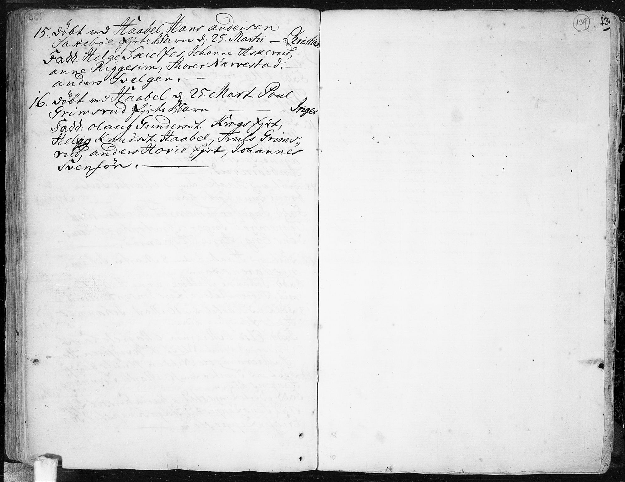 Hobøl prestekontor Kirkebøker, AV/SAO-A-2002/F/Fa/L0001: Parish register (official) no. I 1, 1733-1814, p. 139