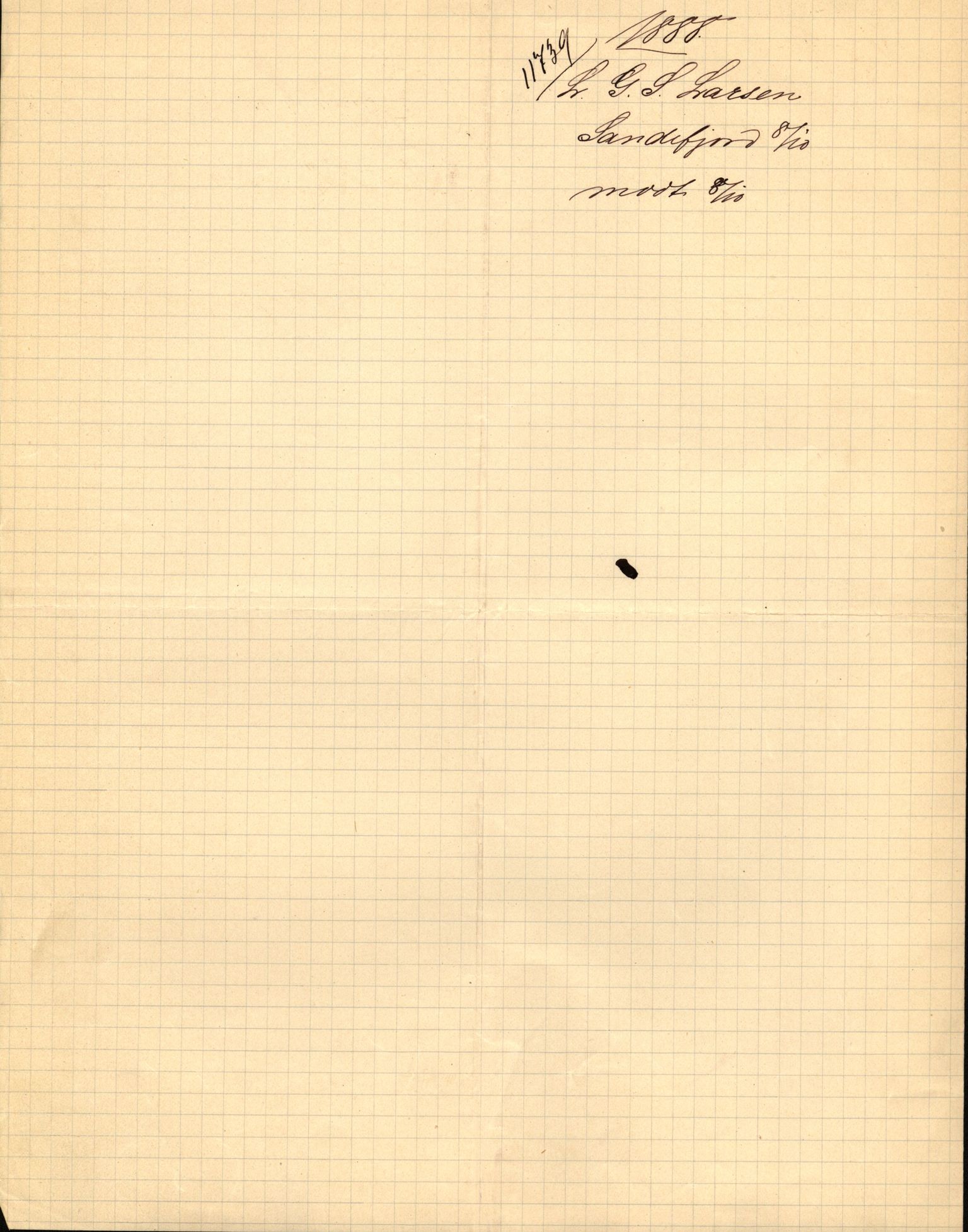 Pa 63 - Østlandske skibsassuranceforening, VEMU/A-1079/G/Ga/L0021/0003: Havaridokumenter / Inga av Drammen, Inga av Sandefjord, Primula, 1888-1889, p. 29