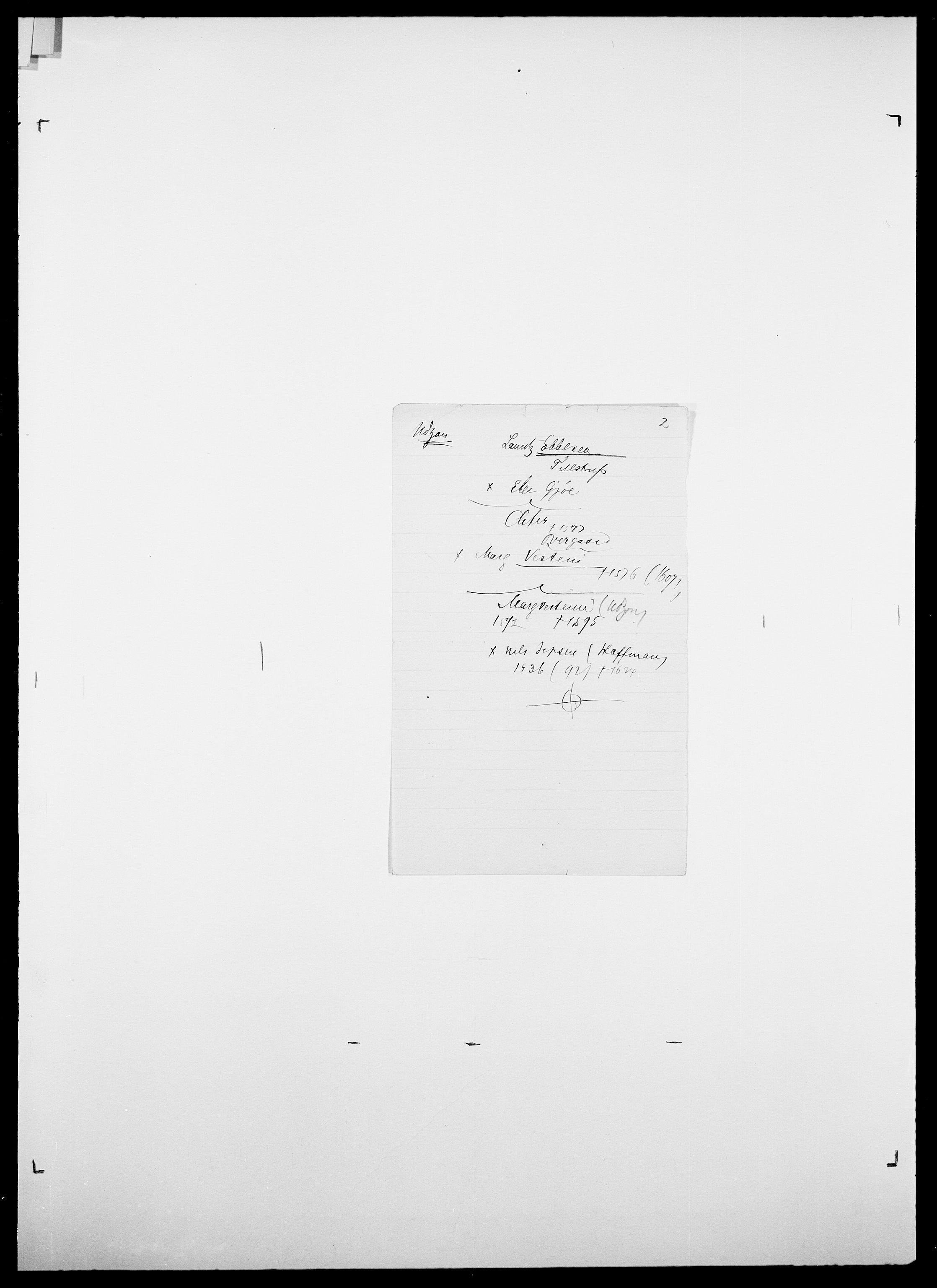 Delgobe, Charles Antoine - samling, AV/SAO-PAO-0038/D/Da/L0039: Thorsen - Urup, p. 628