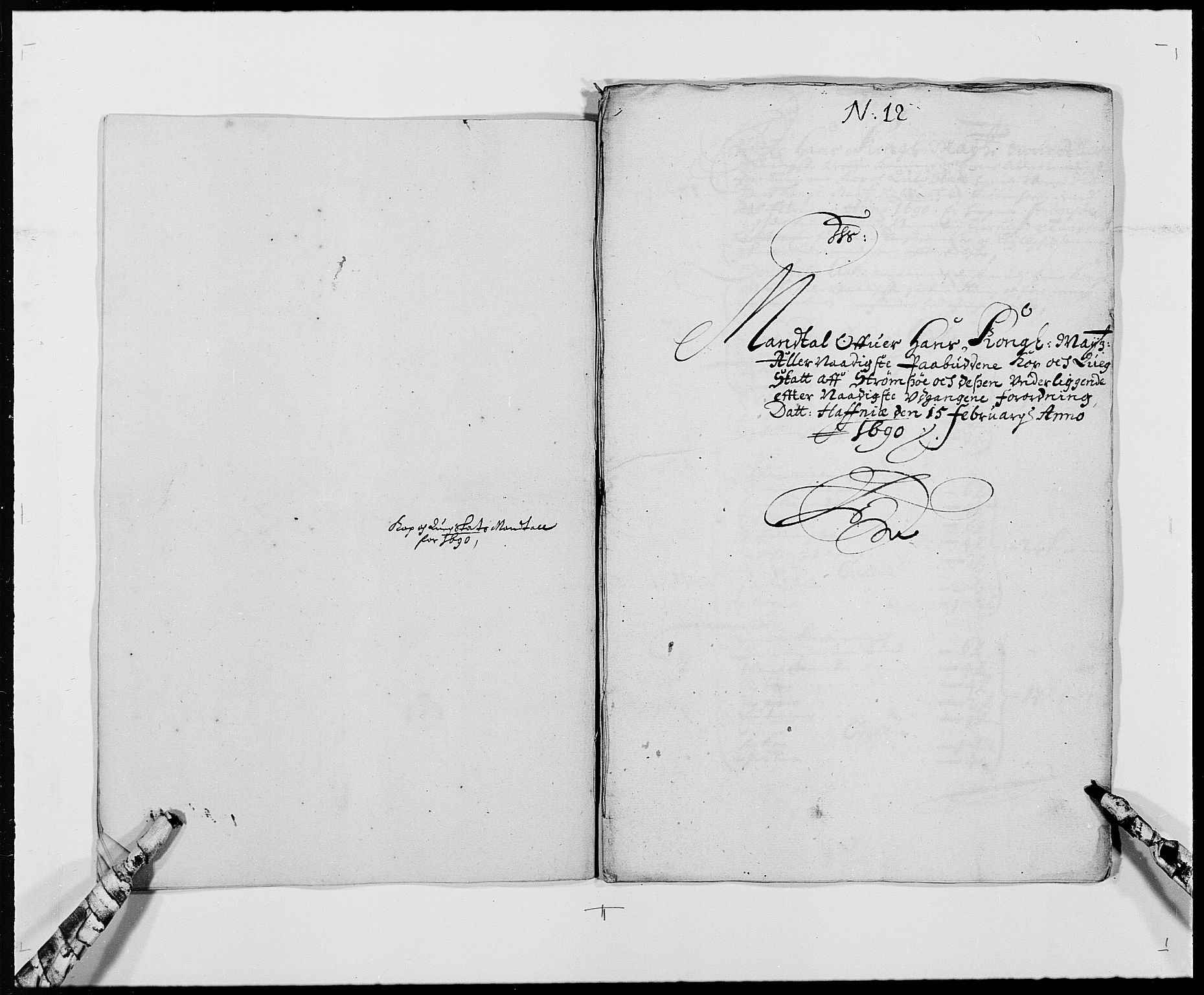 Rentekammeret inntil 1814, Reviderte regnskaper, Byregnskaper, RA/EA-4066/R/Rg/L0140: [G1] Kontribusjonsregnskap, 1679-1692, p. 213