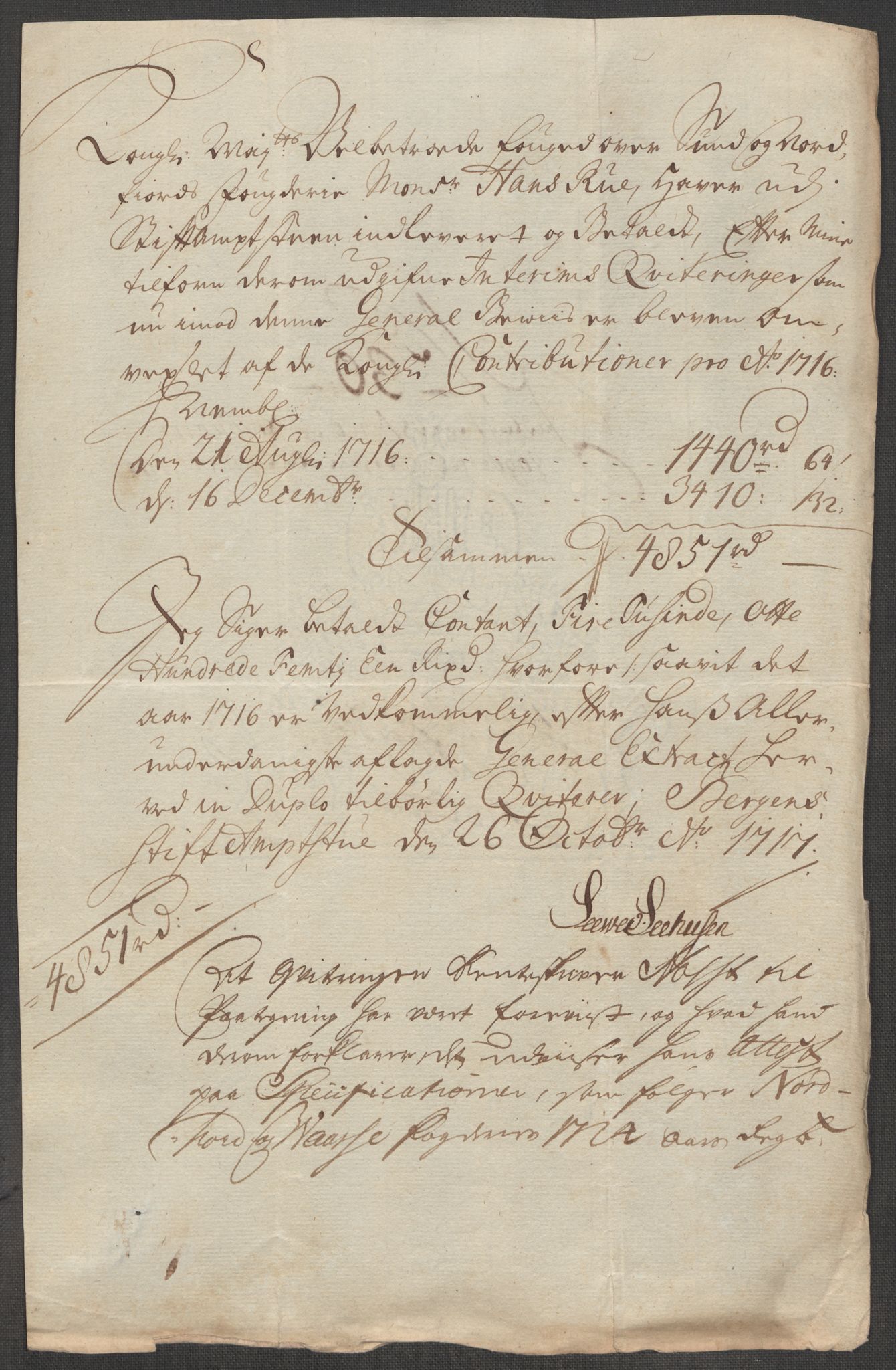 Rentekammeret inntil 1814, Reviderte regnskaper, Fogderegnskap, RA/EA-4092/R53/L3440: Fogderegnskap Sunn- og Nordfjord, 1716, p. 180