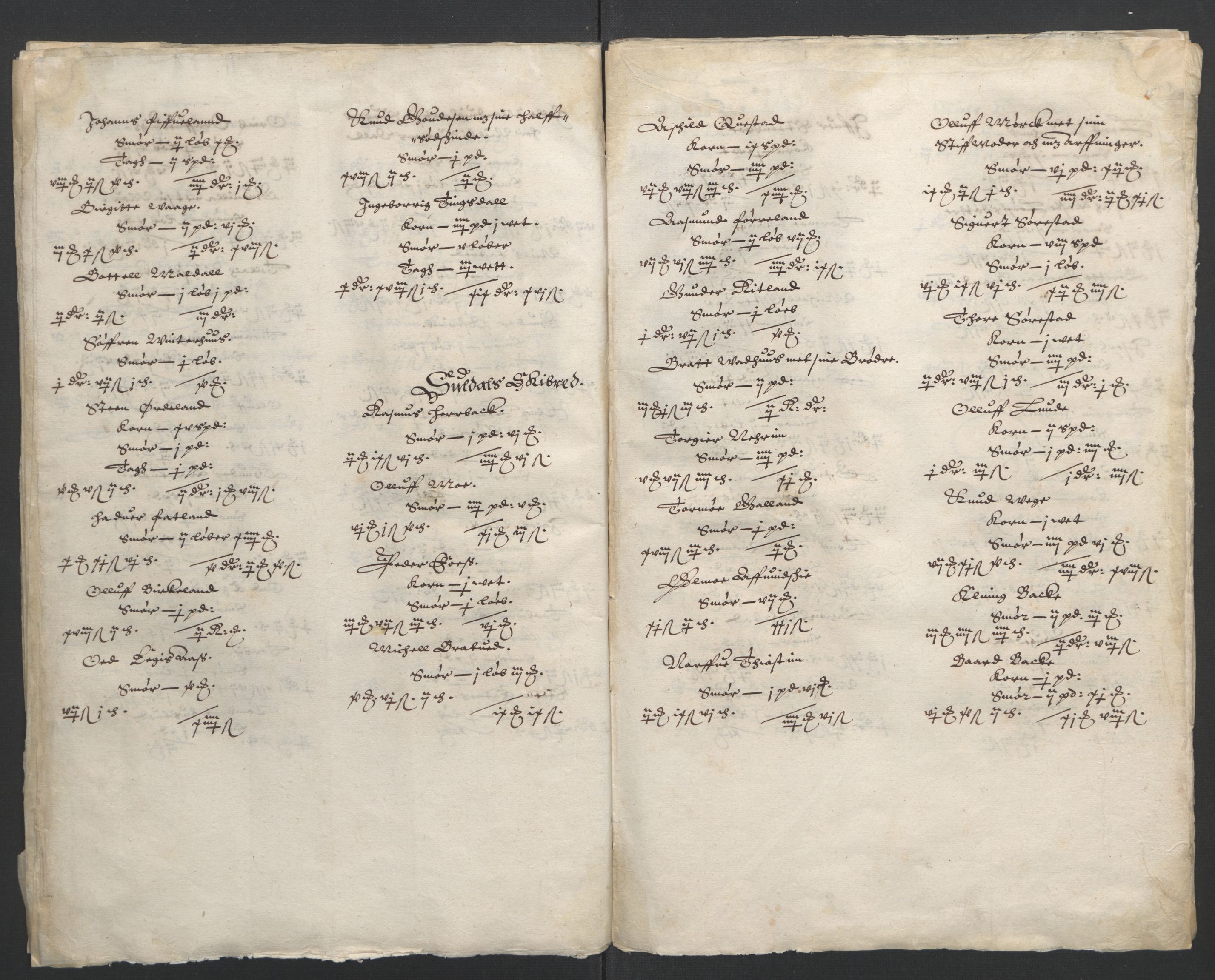 Stattholderembetet 1572-1771, AV/RA-EA-2870/Ek/L0010/0002: Jordebøker til utlikning av rosstjeneste 1624-1626: / Odelsjordebøker for Stavanger len, 1624-1626, p. 80