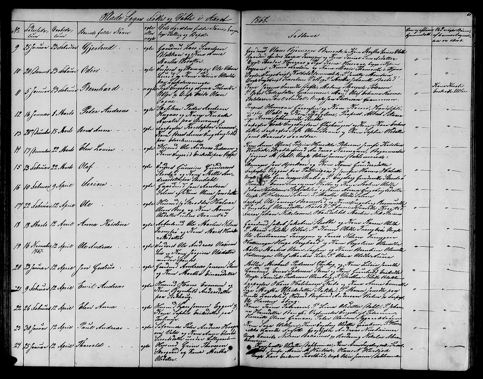 Ministerialprotokoller, klokkerbøker og fødselsregistre - Sør-Trøndelag, SAT/A-1456/606/L0311: Parish register (copy) no. 606C07, 1860-1877, p. 60