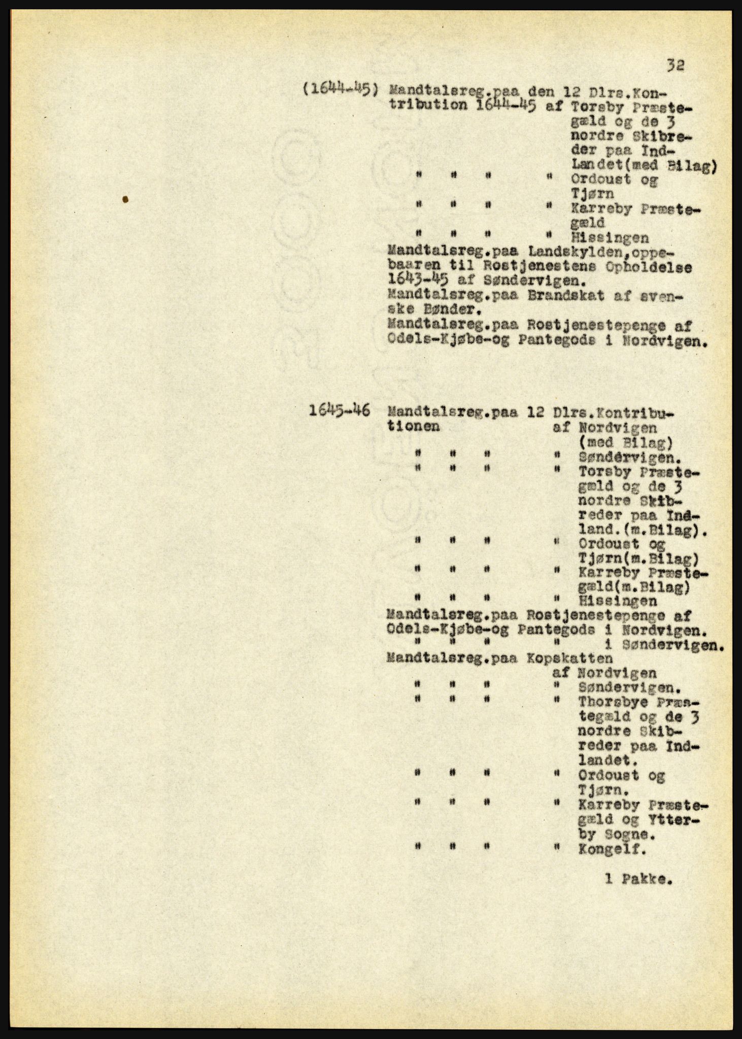 Riksarkivet, Seksjon for eldre arkiv og spesialsamlinger, AV/RA-EA-6797/H/Ha, 1953, p. 32