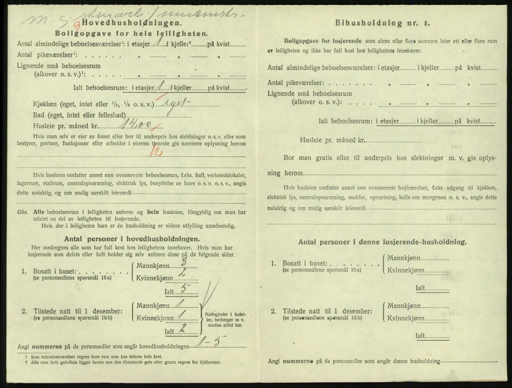 SAKO, 1920 census for Larvik, 1920, p. 5503