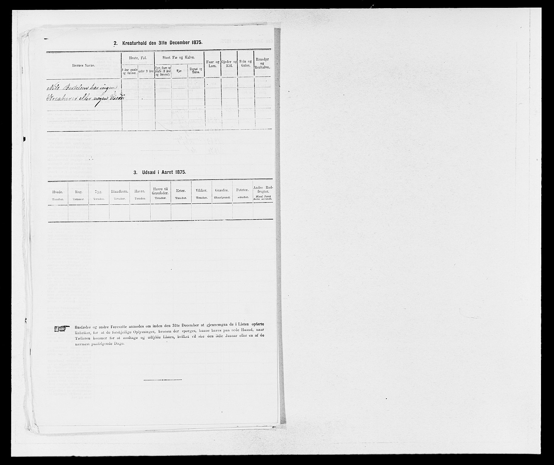 SAB, 1875 census for 1218P Finnås, 1875, p. 861