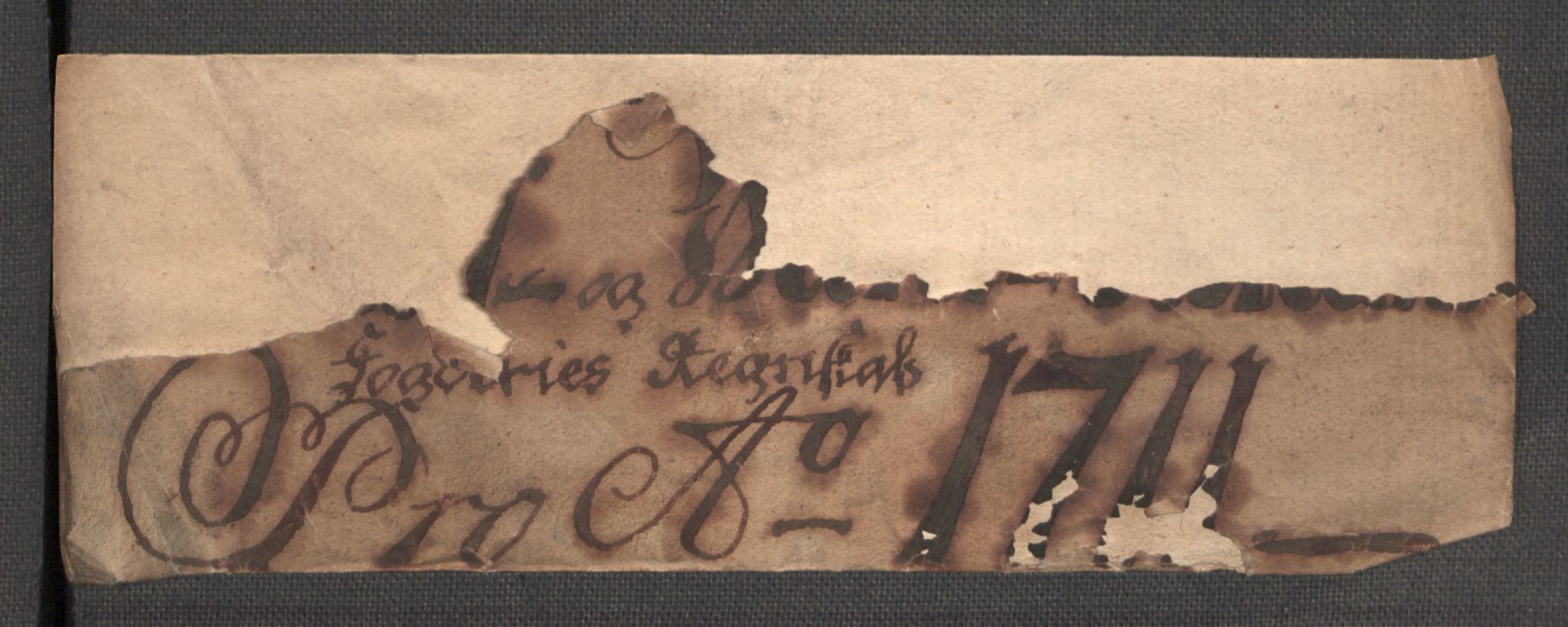 Rentekammeret inntil 1814, Reviderte regnskaper, Fogderegnskap, AV/RA-EA-4092/R62/L4201: Fogderegnskap Stjørdal og Verdal, 1711, p. 3