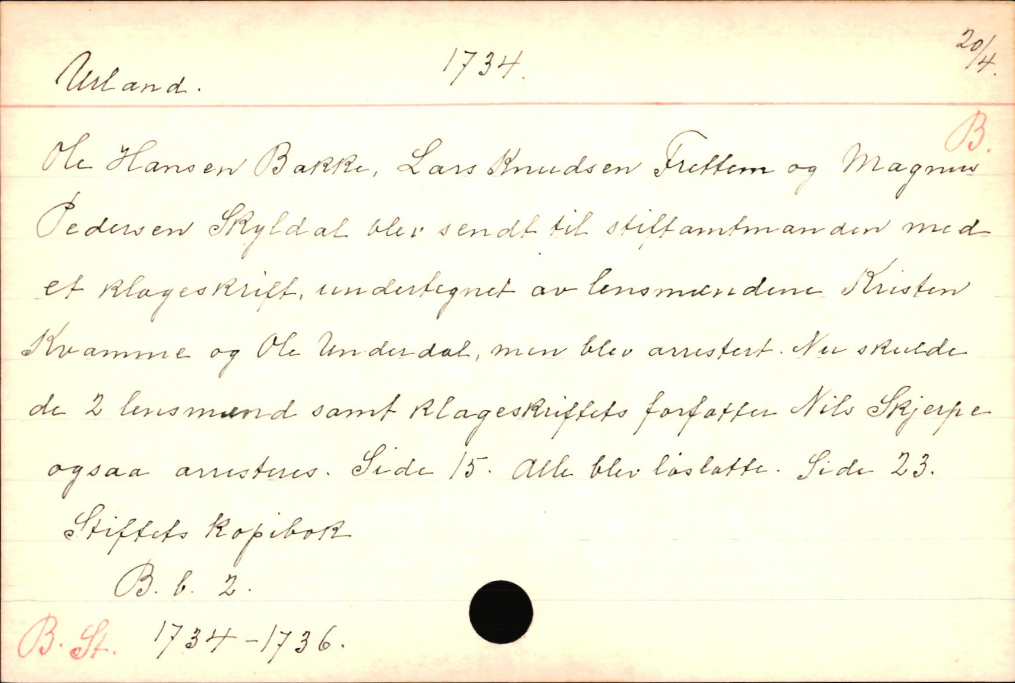 Haugen, Johannes - lærer, SAB/SAB/PA-0036/01/L0001: Om klokkere og lærere, 1521-1904, p. 9129