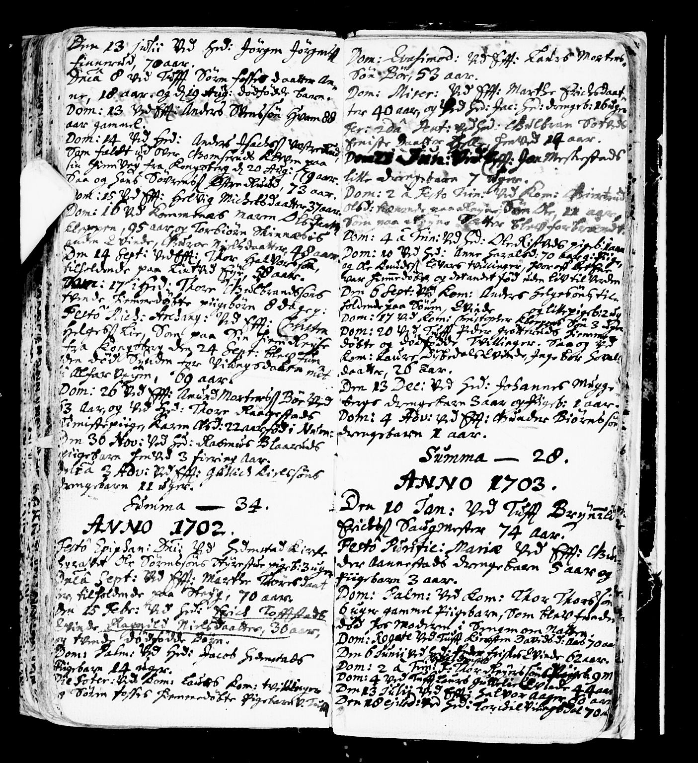 Sandsvær kirkebøker, SAKO/A-244/F/Fa/L0001: Parish register (official) no. I 1, 1665-1725, p. 211