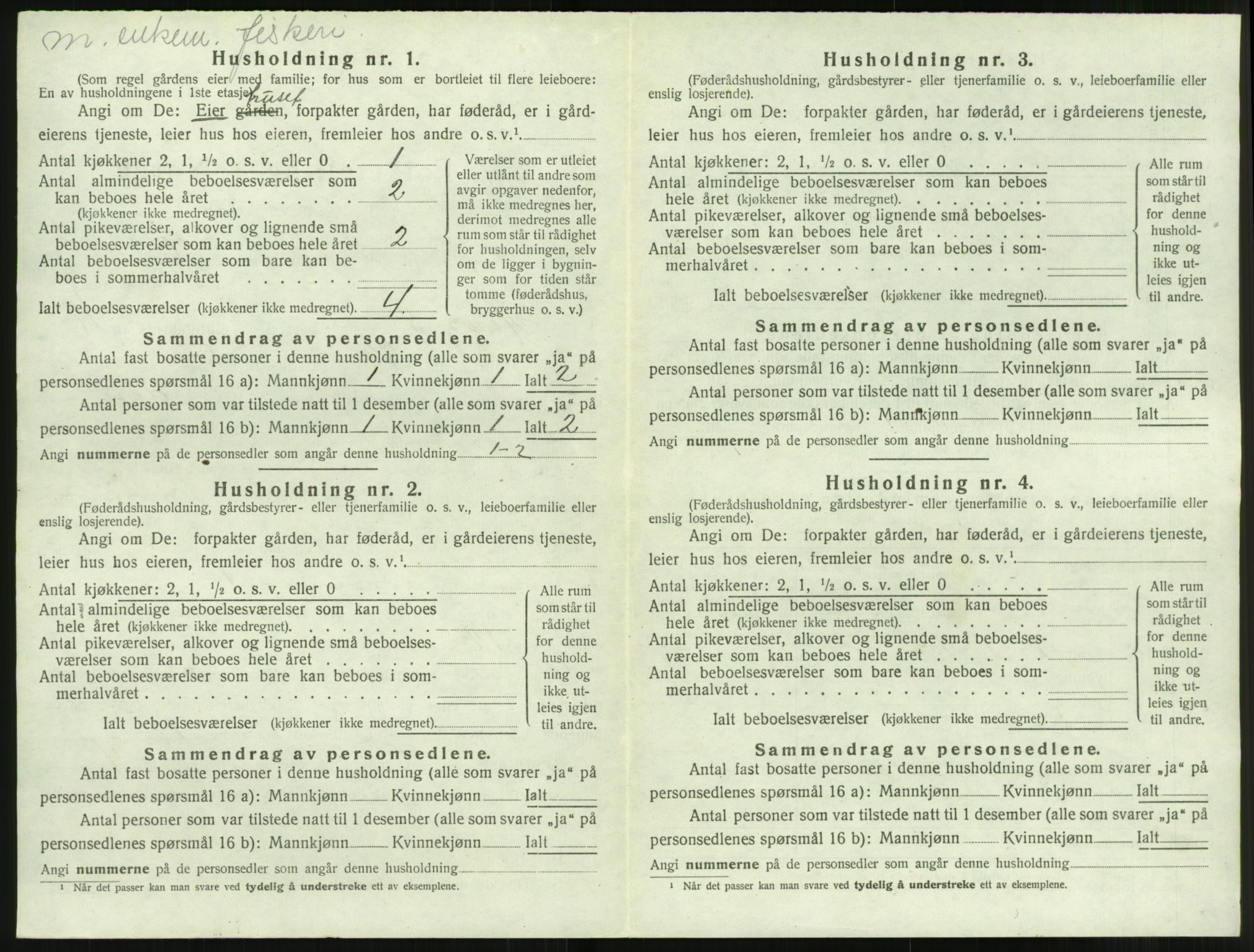 SAT, 1920 census for Herøy (MR), 1920, p. 1418