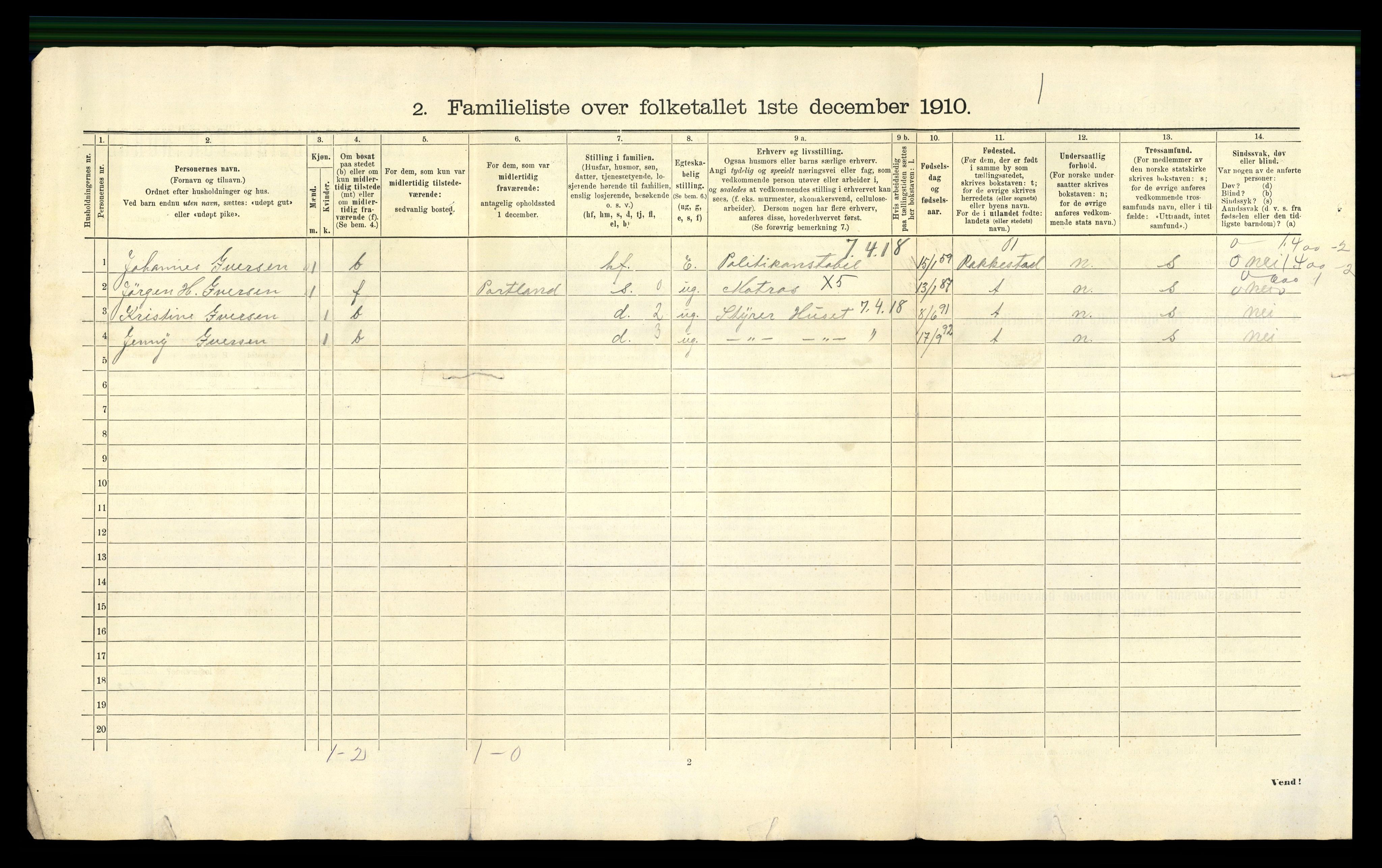 RA, 1910 census for Fredrikstad, 1910, p. 5983