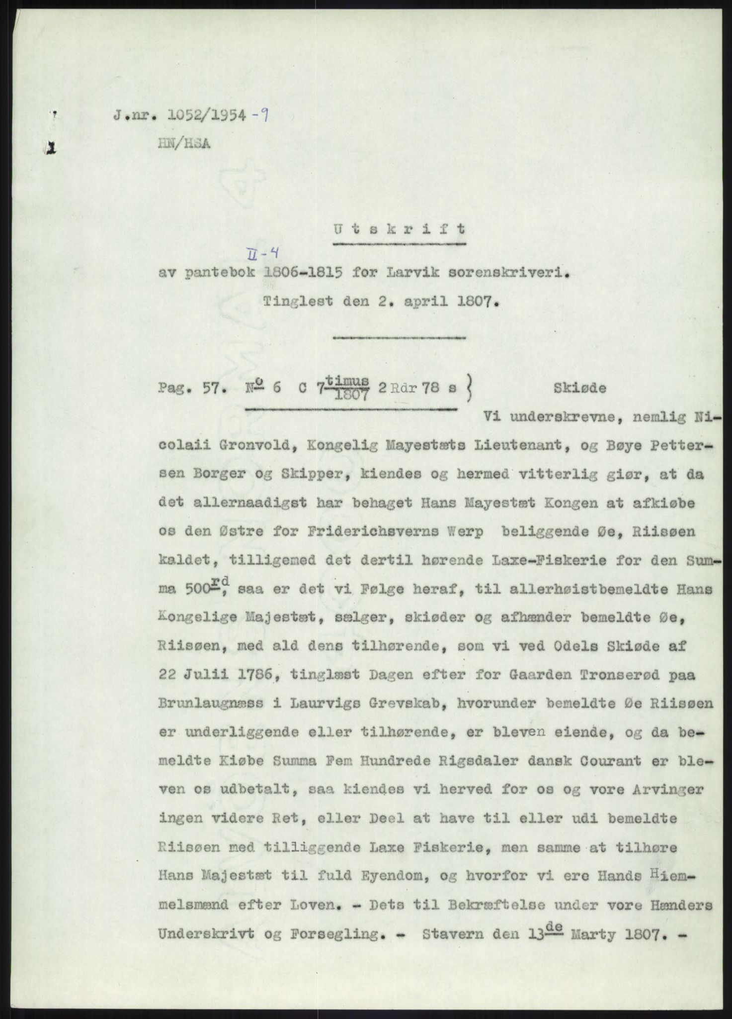 Statsarkivet i Kongsberg, SAKO/A-0001, 1954-1955, p. 75