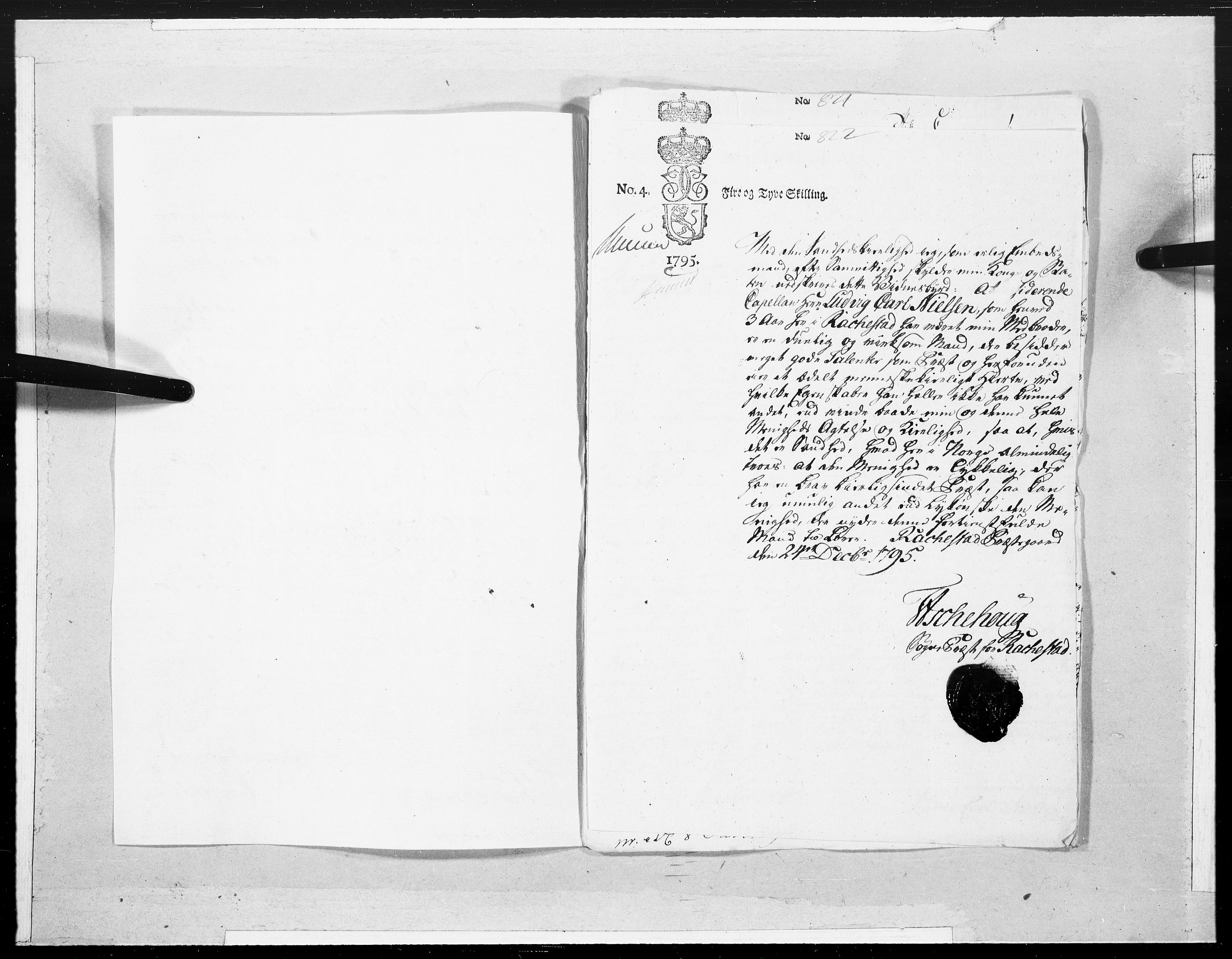 Danske Kanselli 1572-1799, AV/RA-EA-3023/F/Fc/Fcc/Fcca/L0305: Norske innlegg 1572-1799, 1796, p. 12