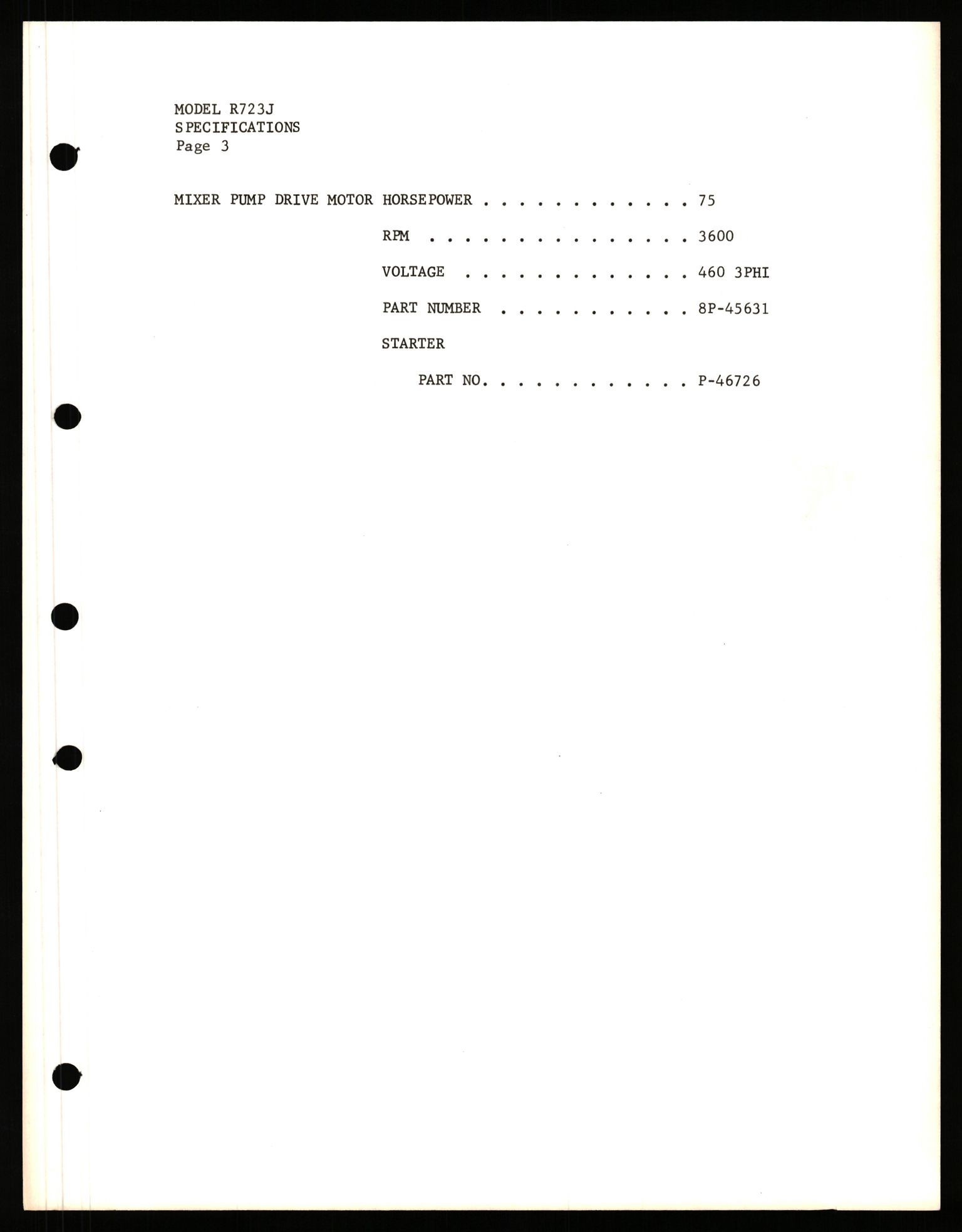 Pa 1503 - Stavanger Drilling AS, AV/SAST-A-101906/2/E/Eb/Ebb/L0008: Alexander L. Kielland plattform - Operation manual, 1976, p. 267