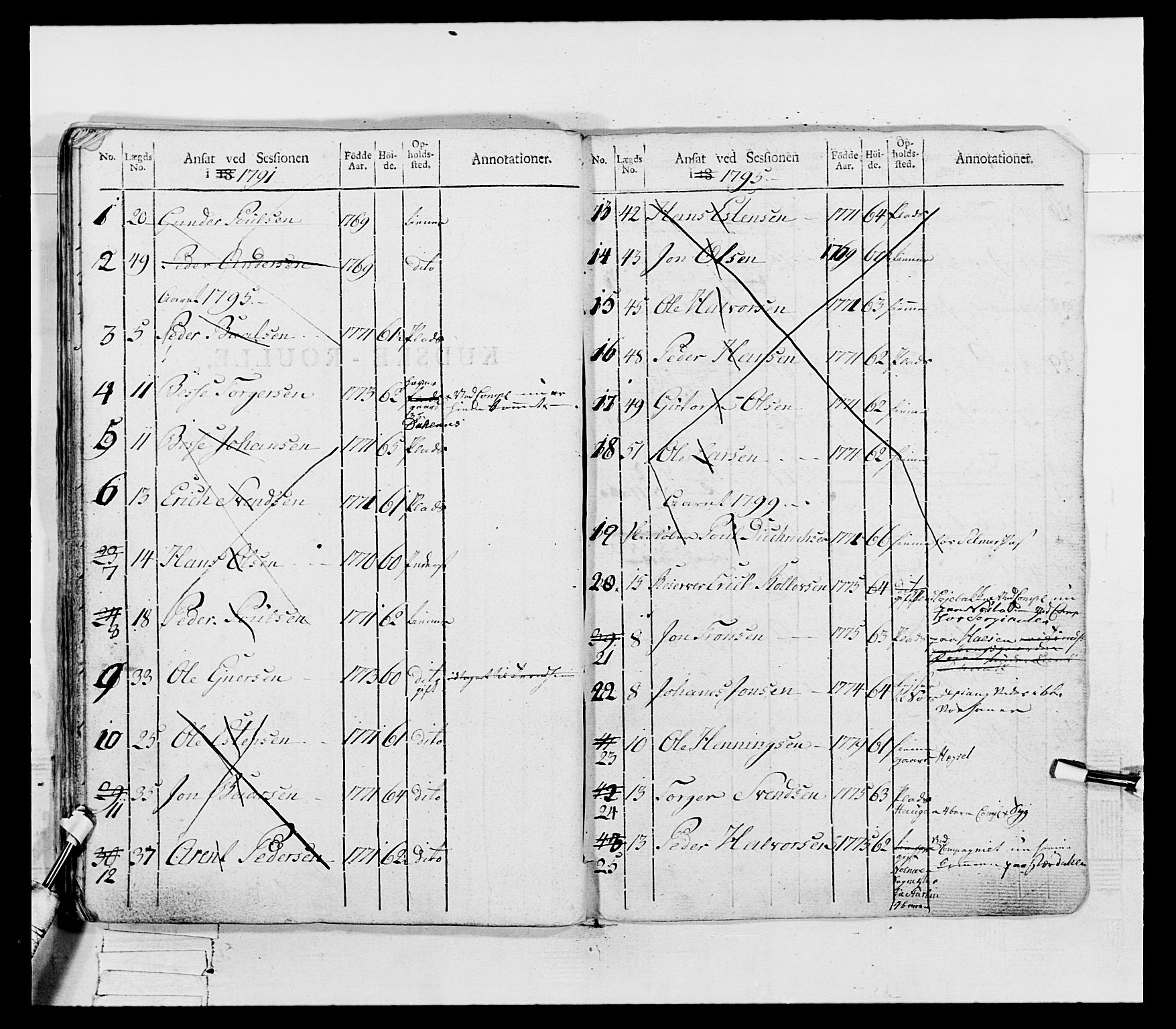 Generalitets- og kommissariatskollegiet, Det kongelige norske kommissariatskollegium, AV/RA-EA-5420/E/Eh/L0075b: 1. Trondheimske nasjonale infanteriregiment, 1807, p. 92