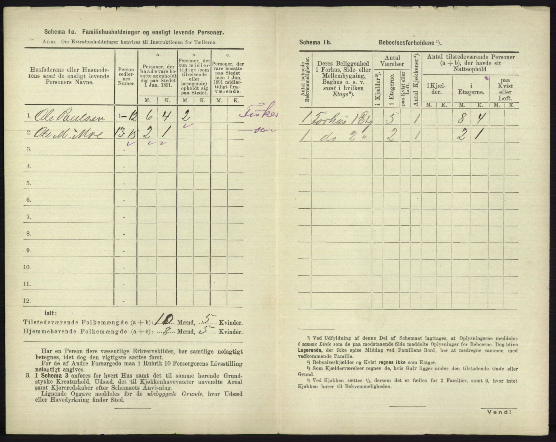 RA, 1891 census for 1804 Bodø, 1891, p. 3004