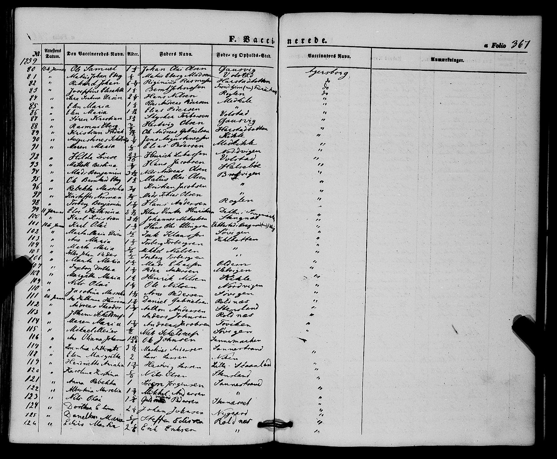 Trondenes sokneprestkontor, AV/SATØ-S-1319/H/Ha/L0011kirke: Parish register (official) no. 11, 1853-1862, p. 367