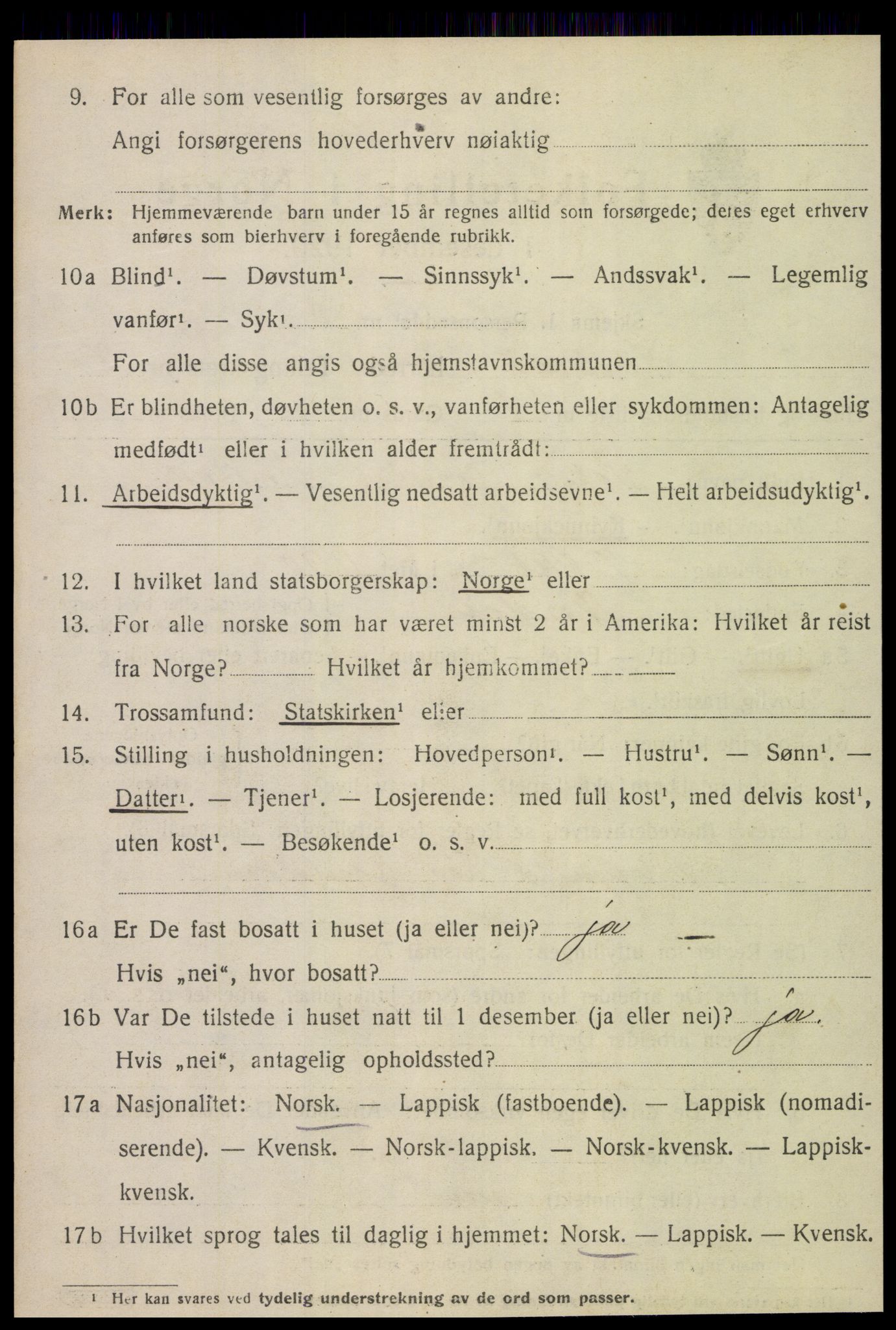 SAT, 1920 census for Inderøy, 1920, p. 5608