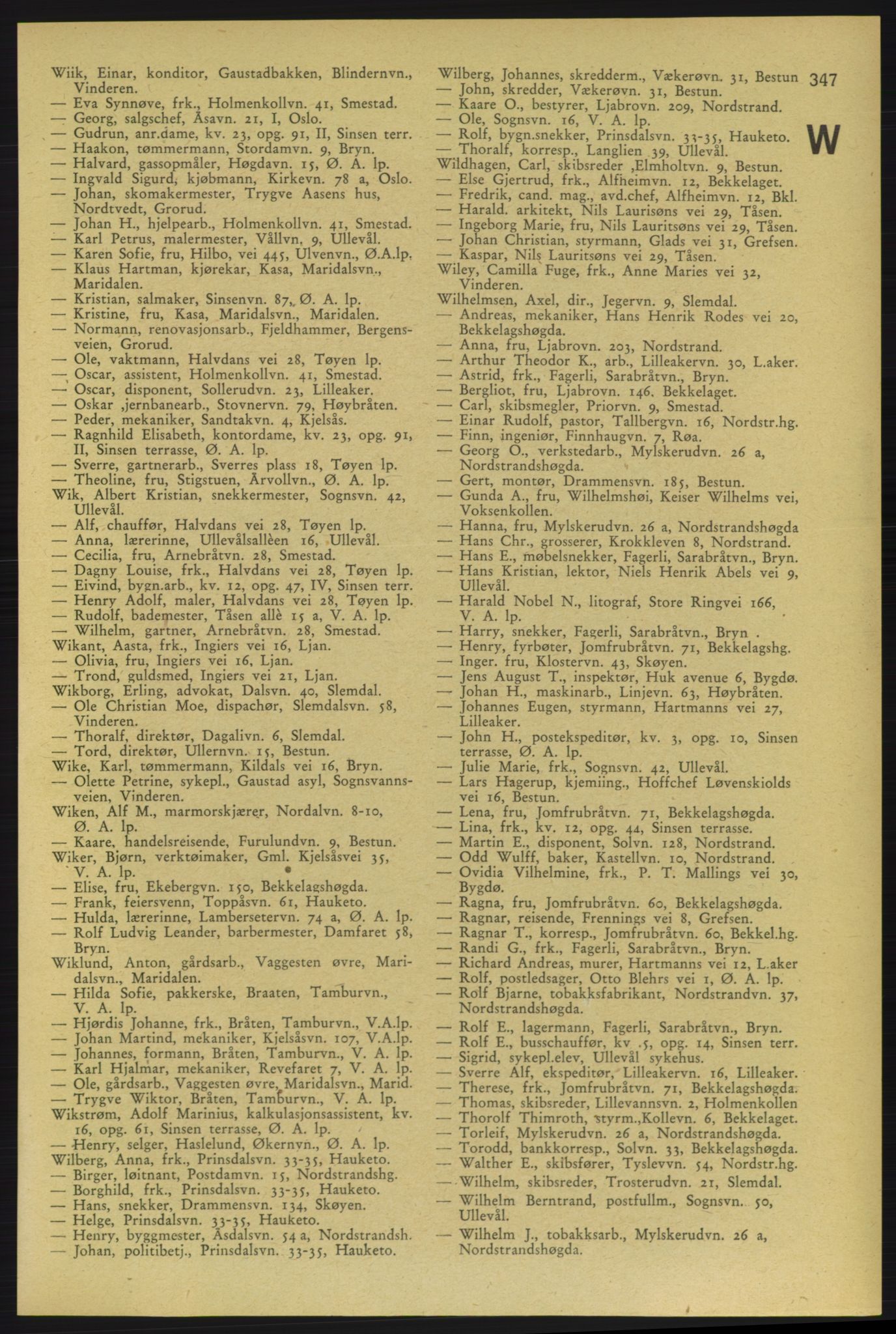 Aker adressebok/adressekalender, PUBL/001/A/006: Aker adressebok, 1937-1938, p. 347