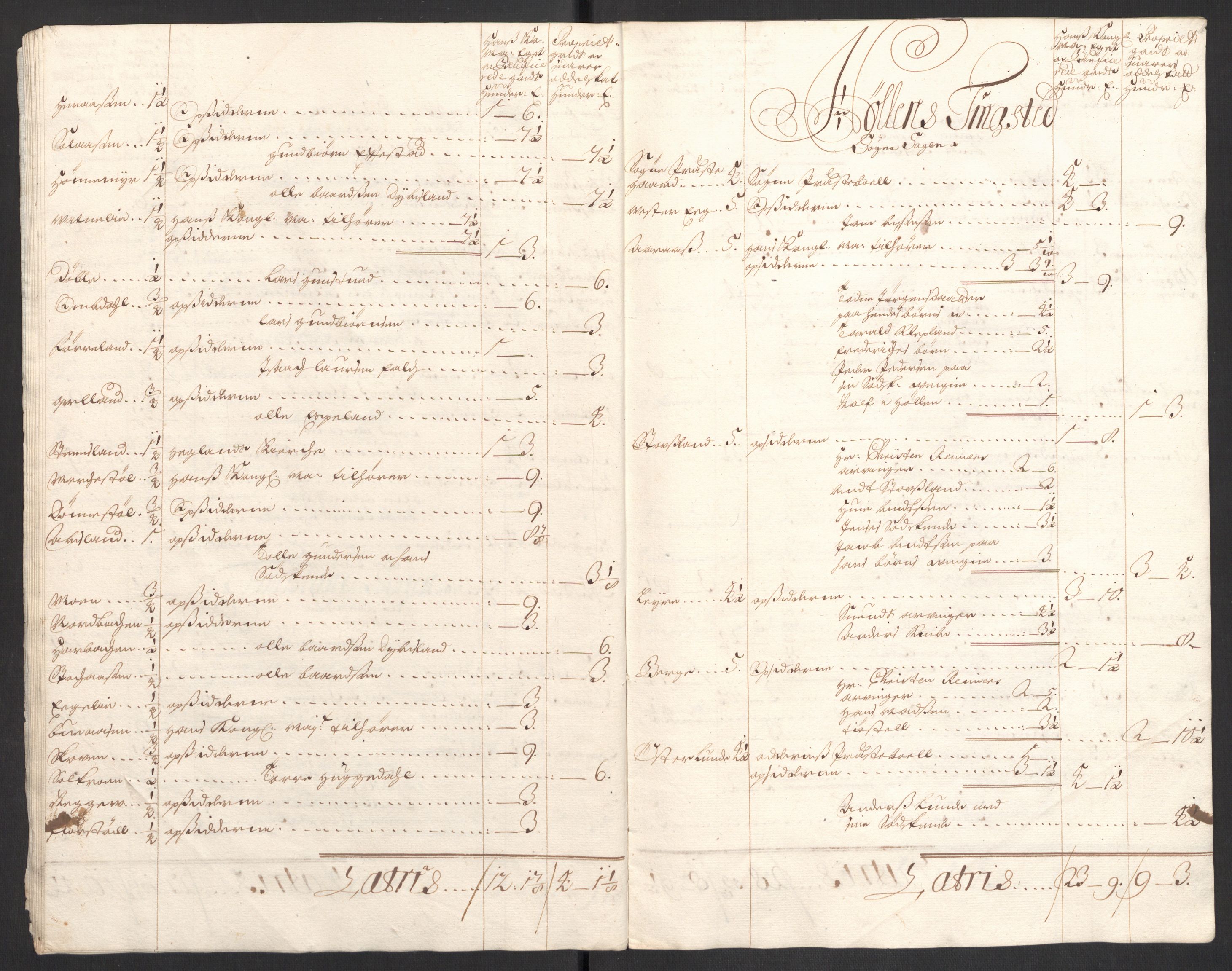 Rentekammeret inntil 1814, Reviderte regnskaper, Fogderegnskap, AV/RA-EA-4092/R43/L2547: Fogderegnskap Lista og Mandal, 1698-1699, p. 274